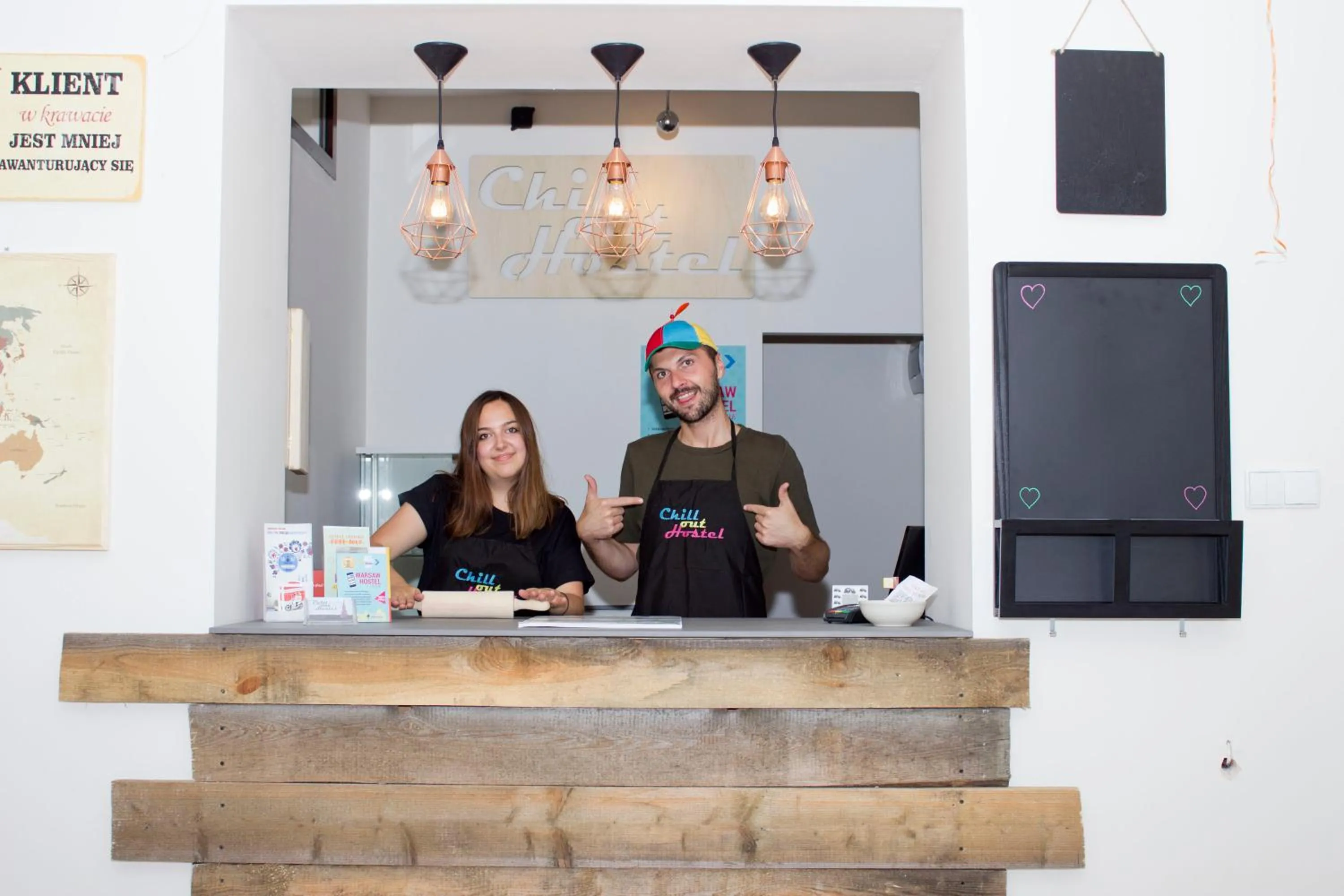 Lobby or reception in Chillout Hostel