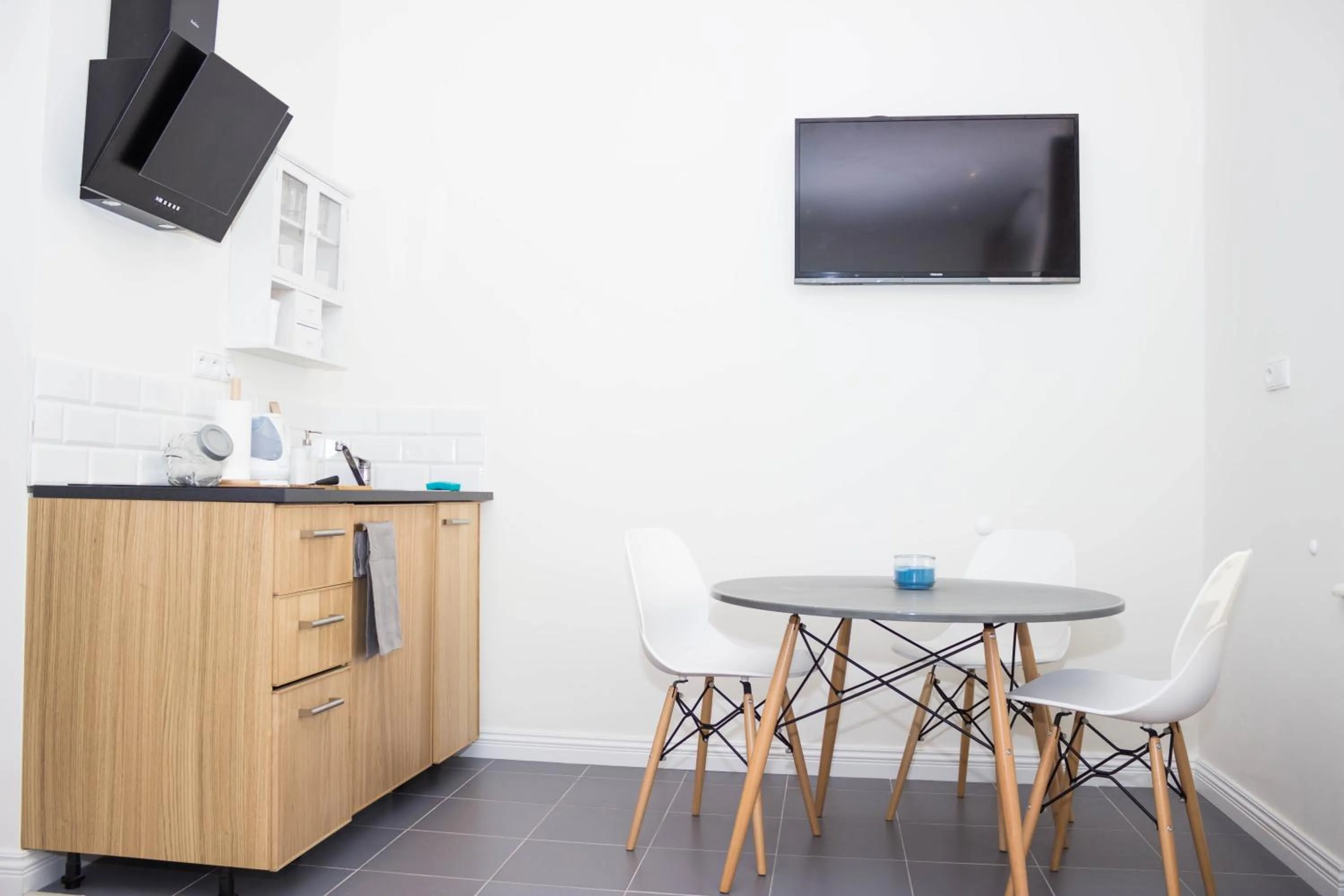 Kitchen or kitchenette in Chillout Hostel