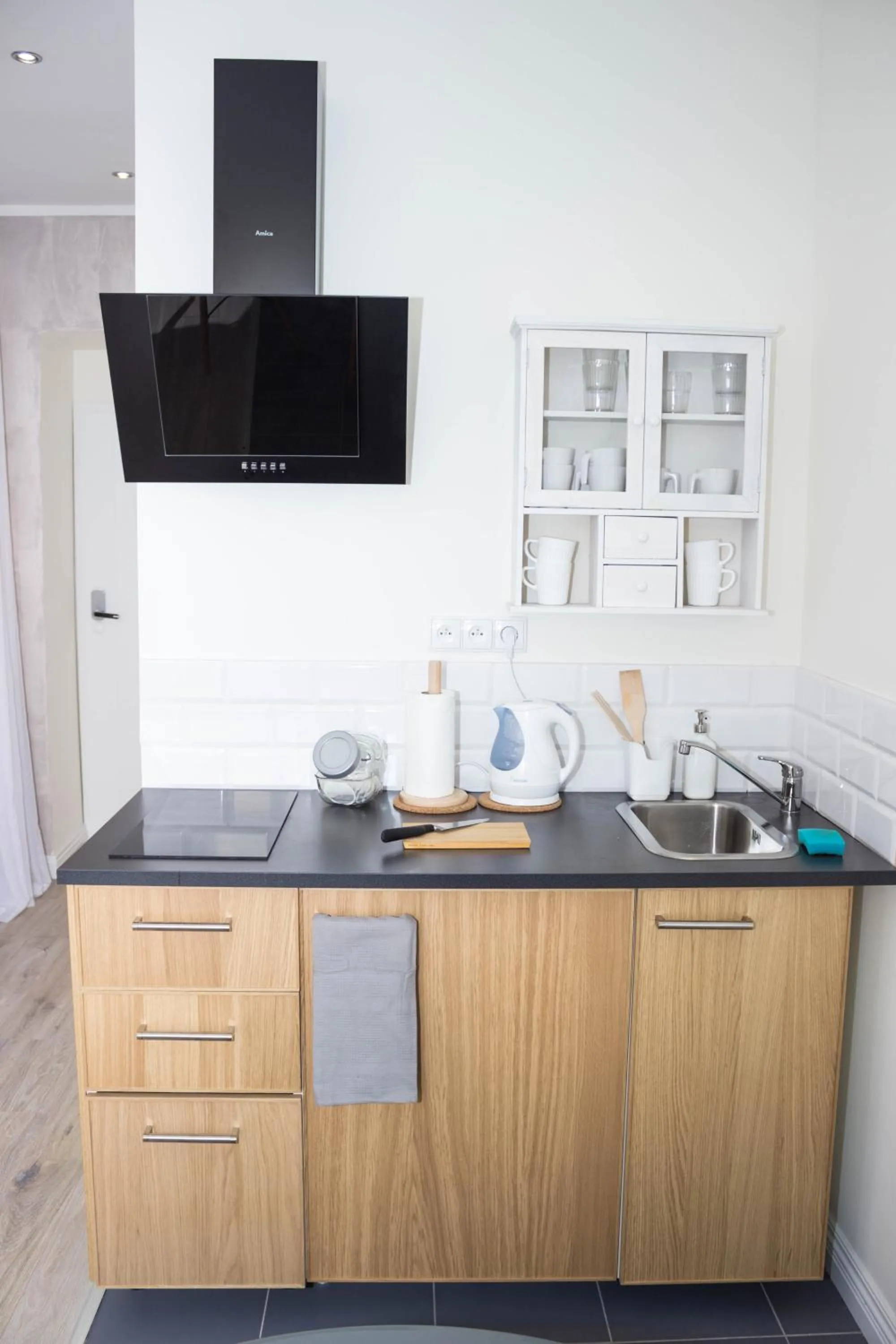 Kitchen or kitchenette in Chillout Hostel