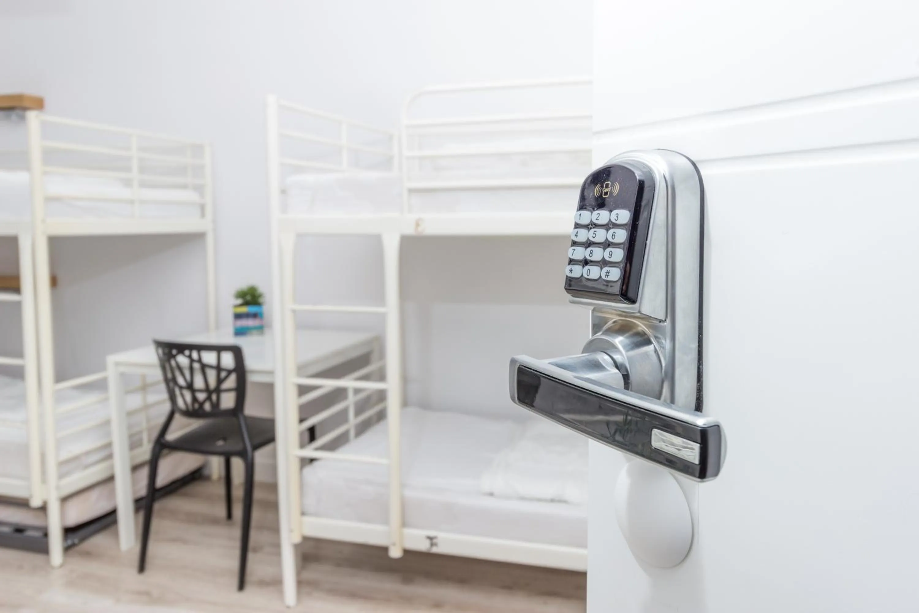 Decorative detail, Bed in Chillout Hostel