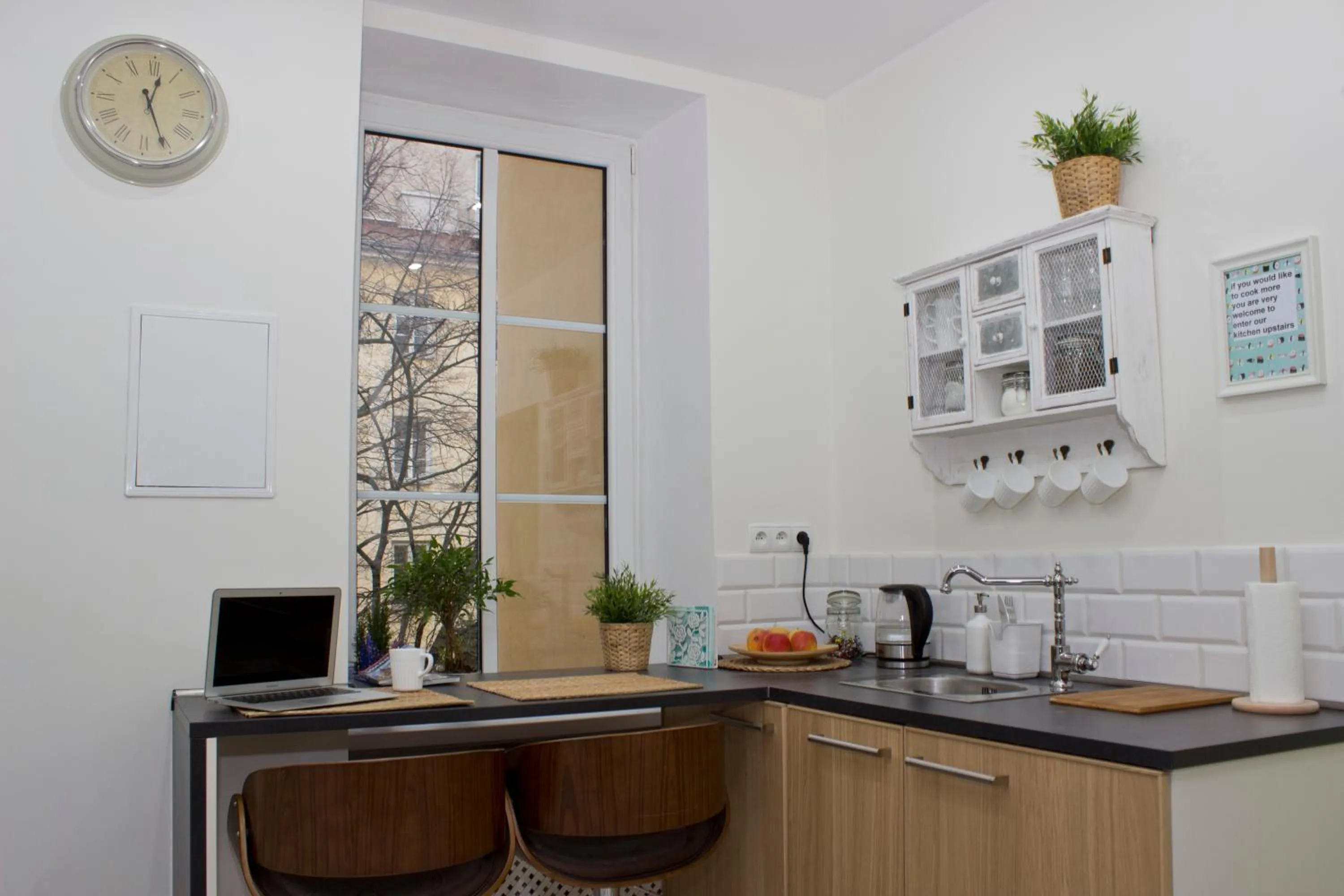 Communal kitchen in Chillout Hostel