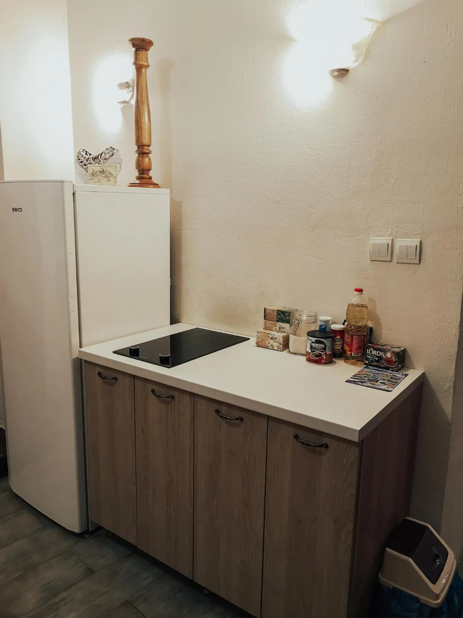 kitchen in Antika Guesthouse