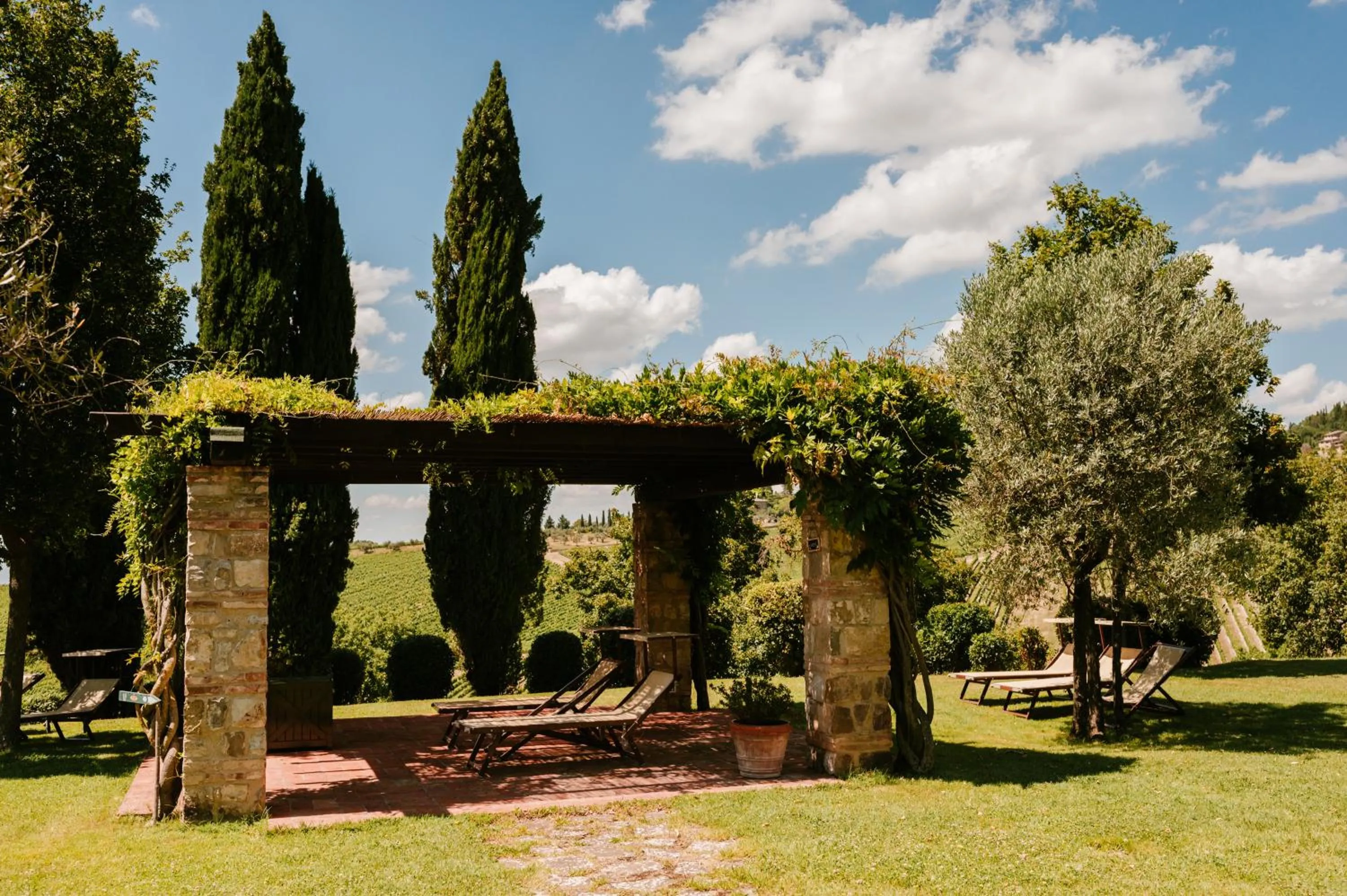 Garden in Fonte De' Medici