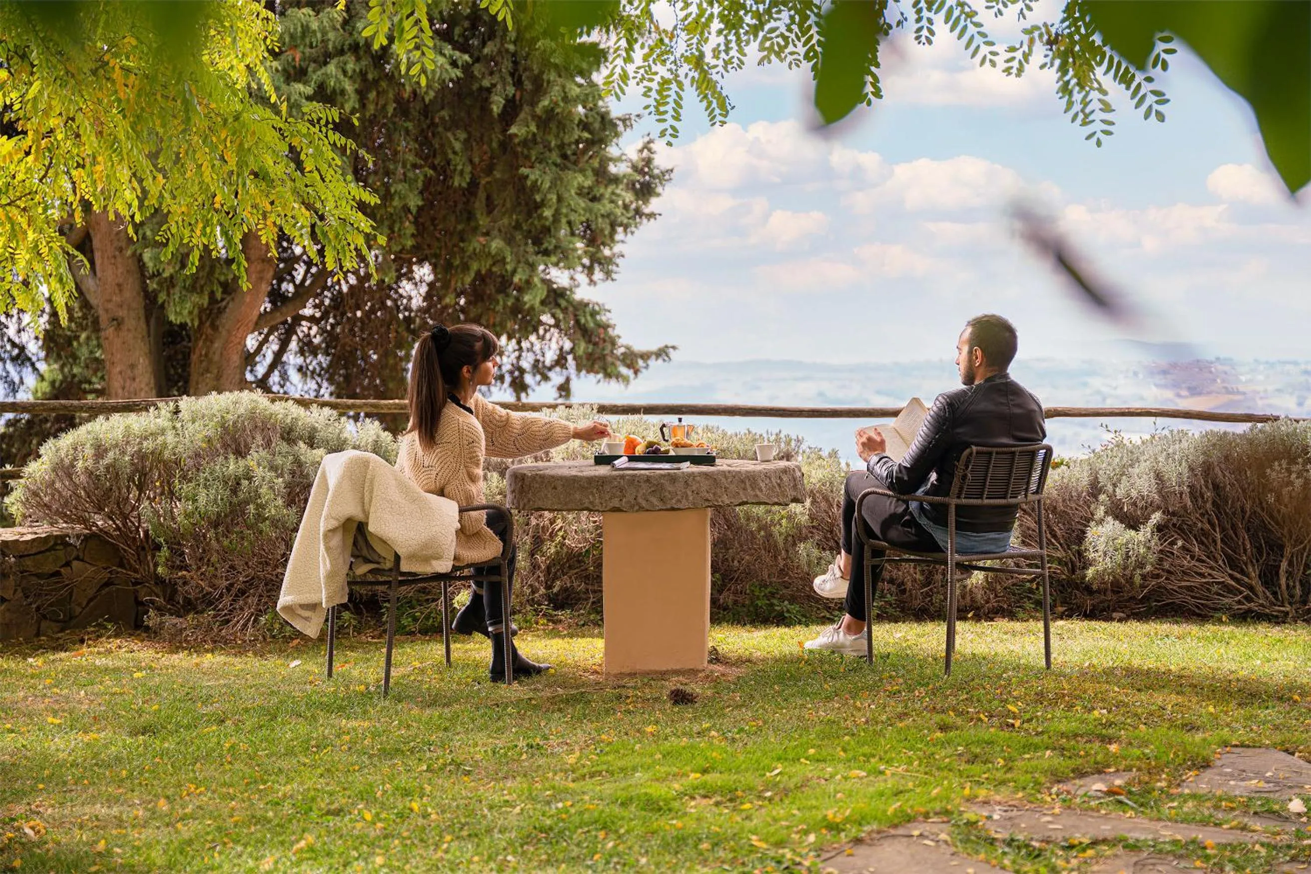 Bird's eye view in Fonte De' Medici