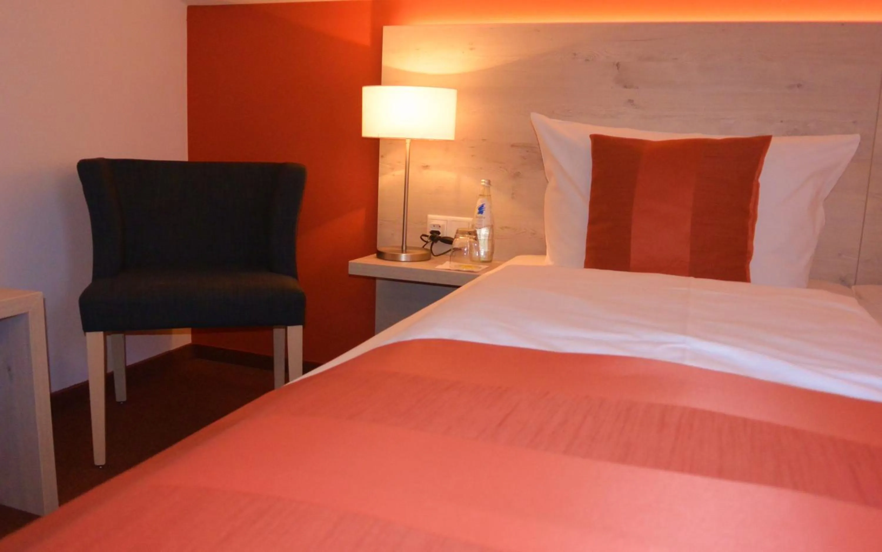 Decorative detail, Bed in Hotel Schlee