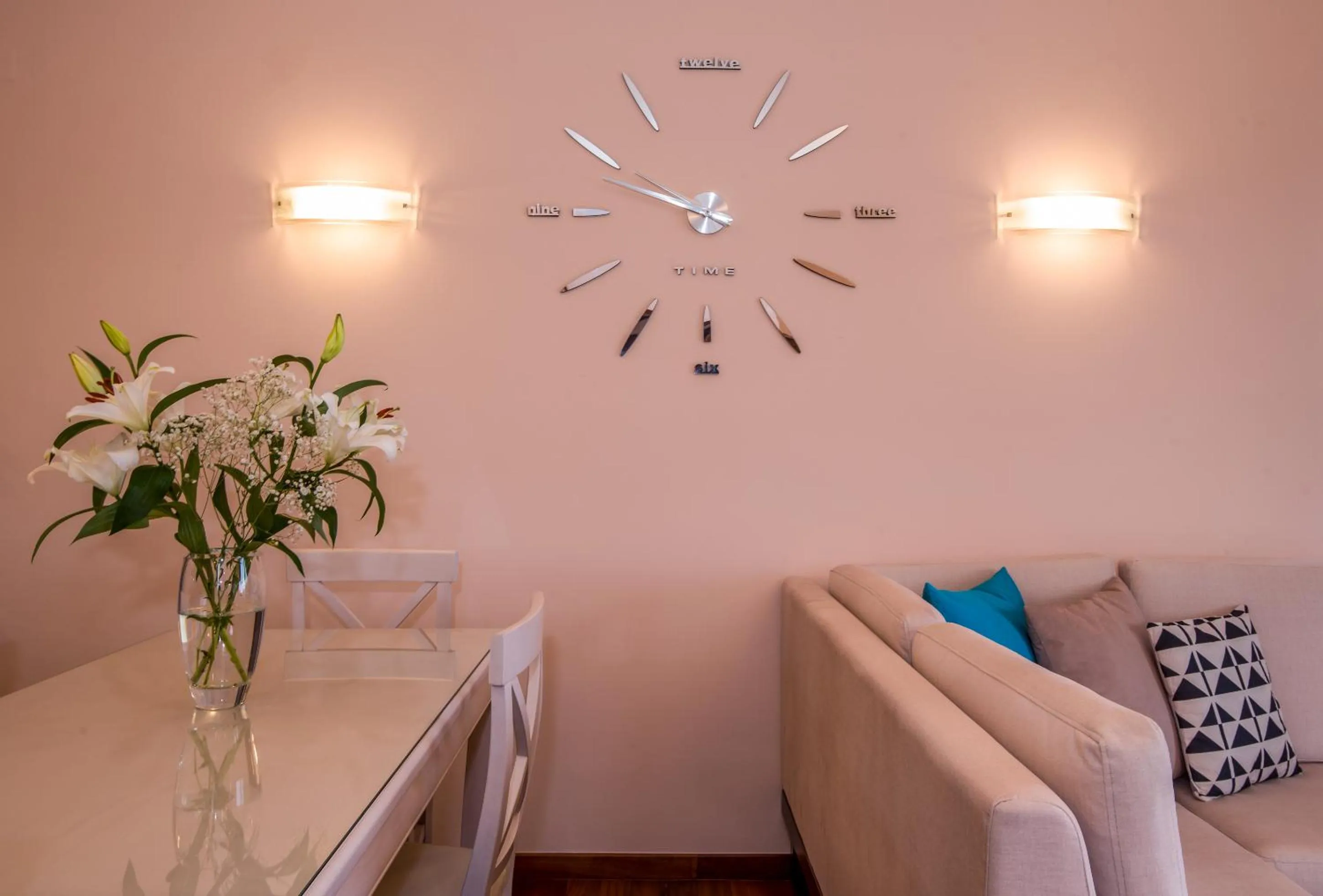 Decorative detail in Casa Leone Suites