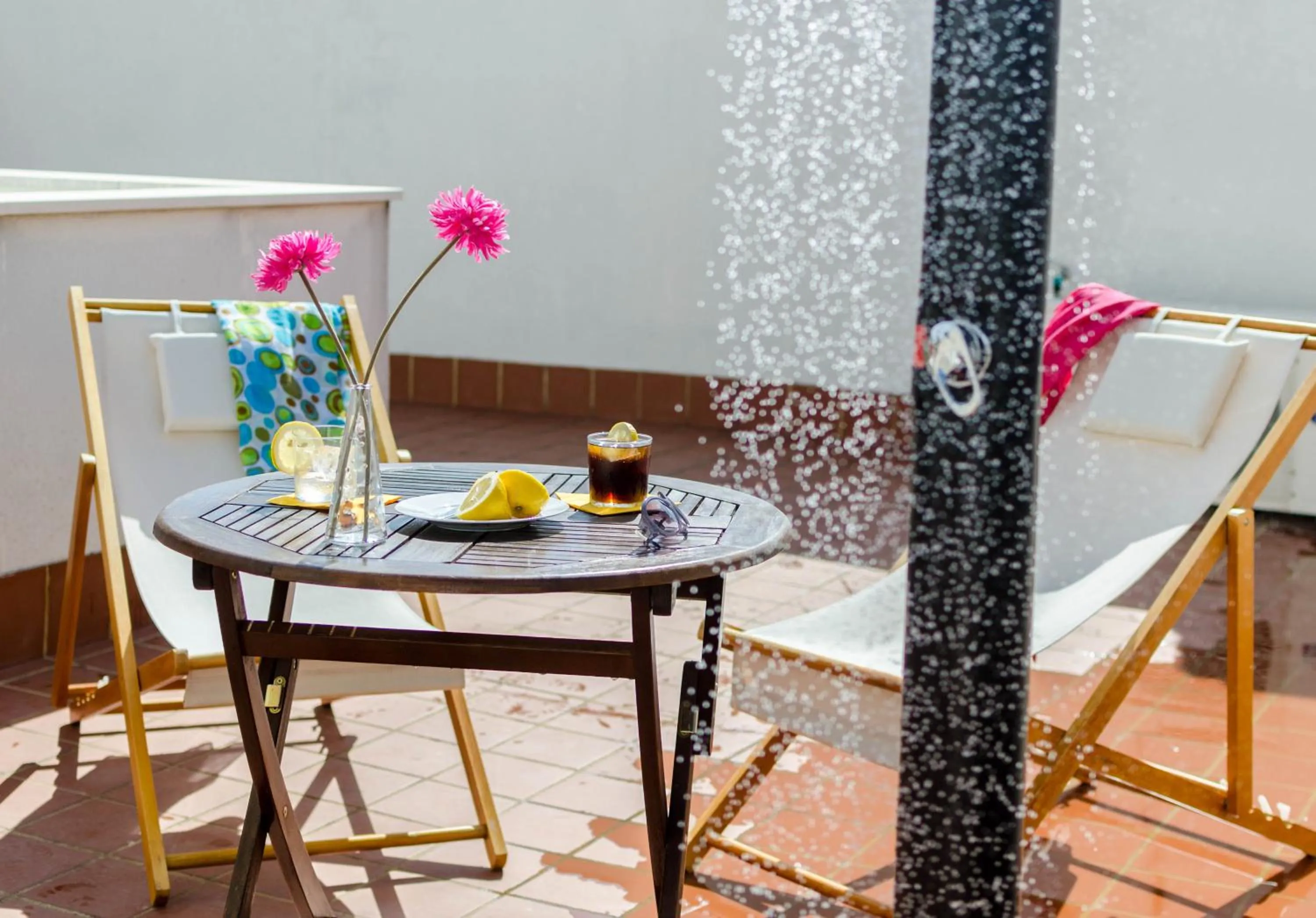 Balcony/Terrace in Apartamentos Turísticos Duque de Hornachuelos