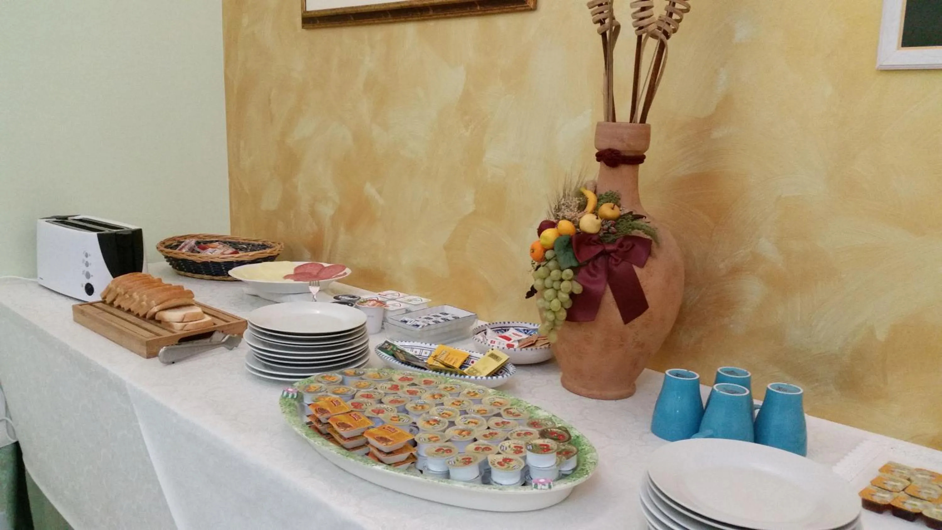 Food and drinks in B&B Triskèles