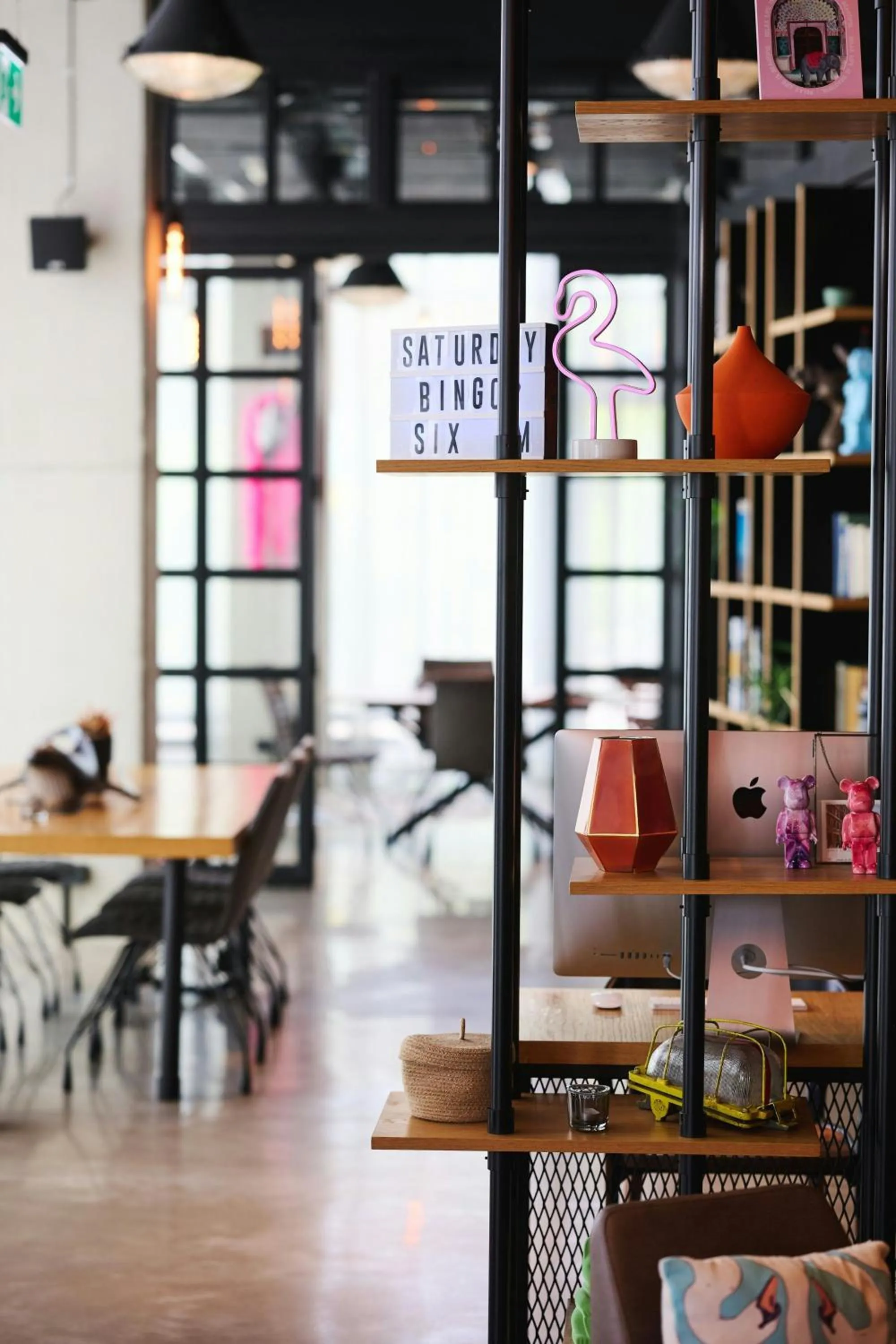 Lobby or reception in Moxy Katowice Airport