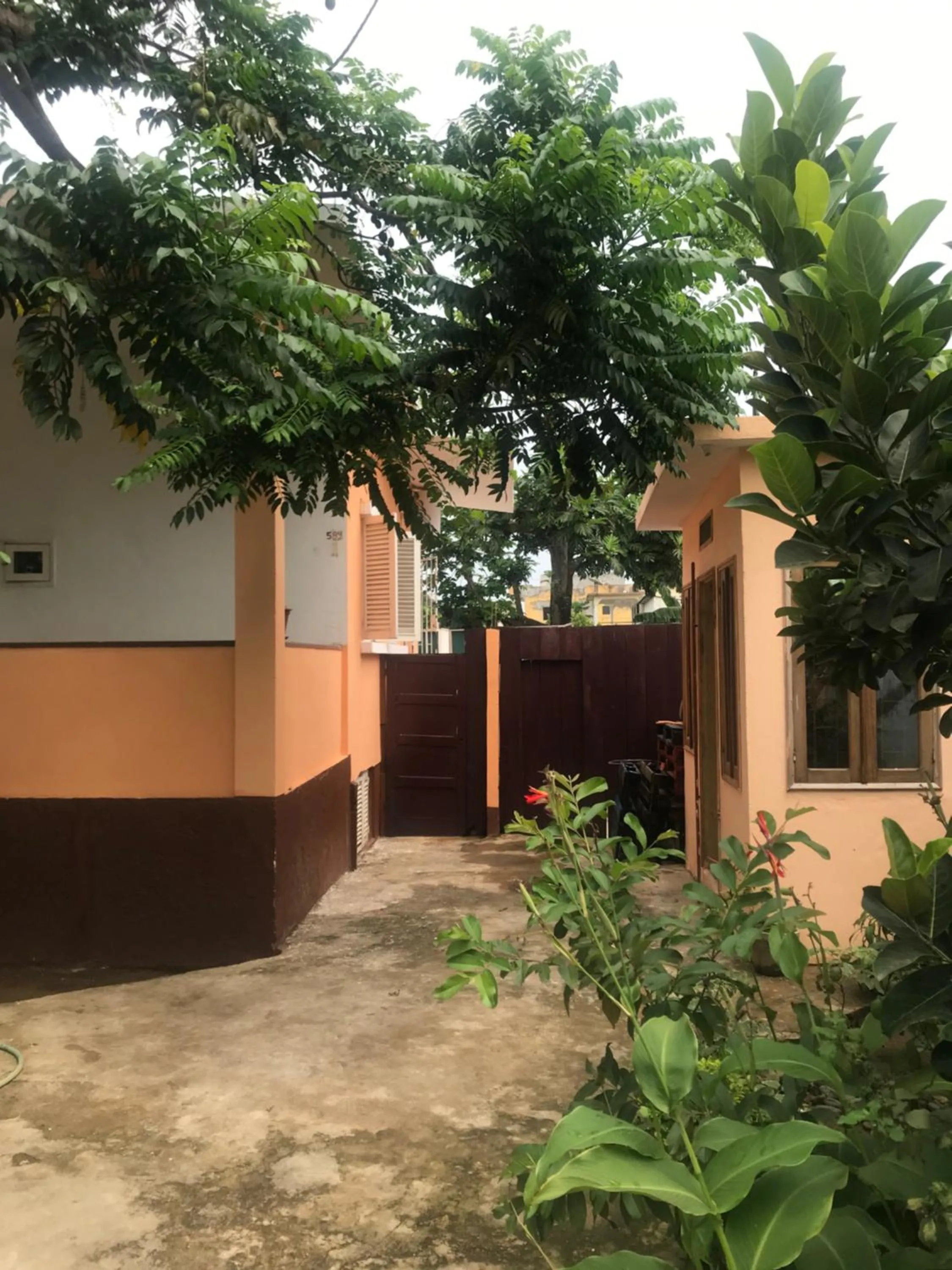 Garden view in Casa de Ferias