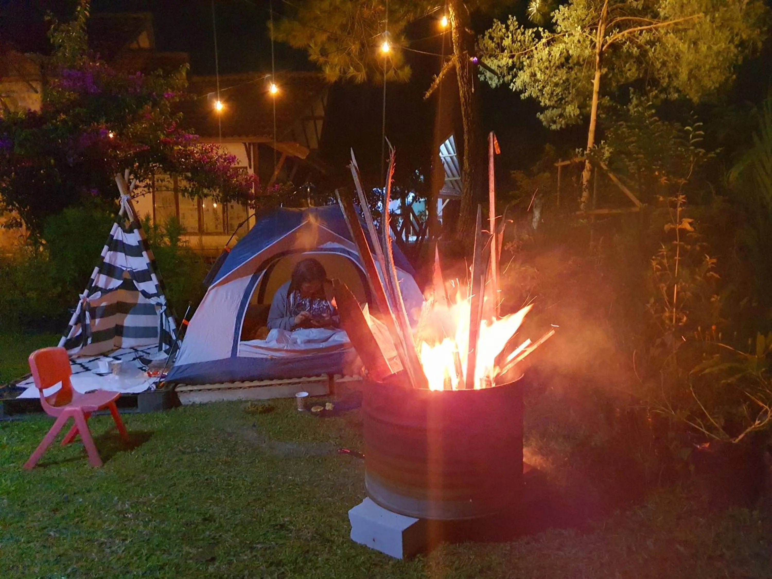 Property building in Ciwidey Jungle Camp & Villa