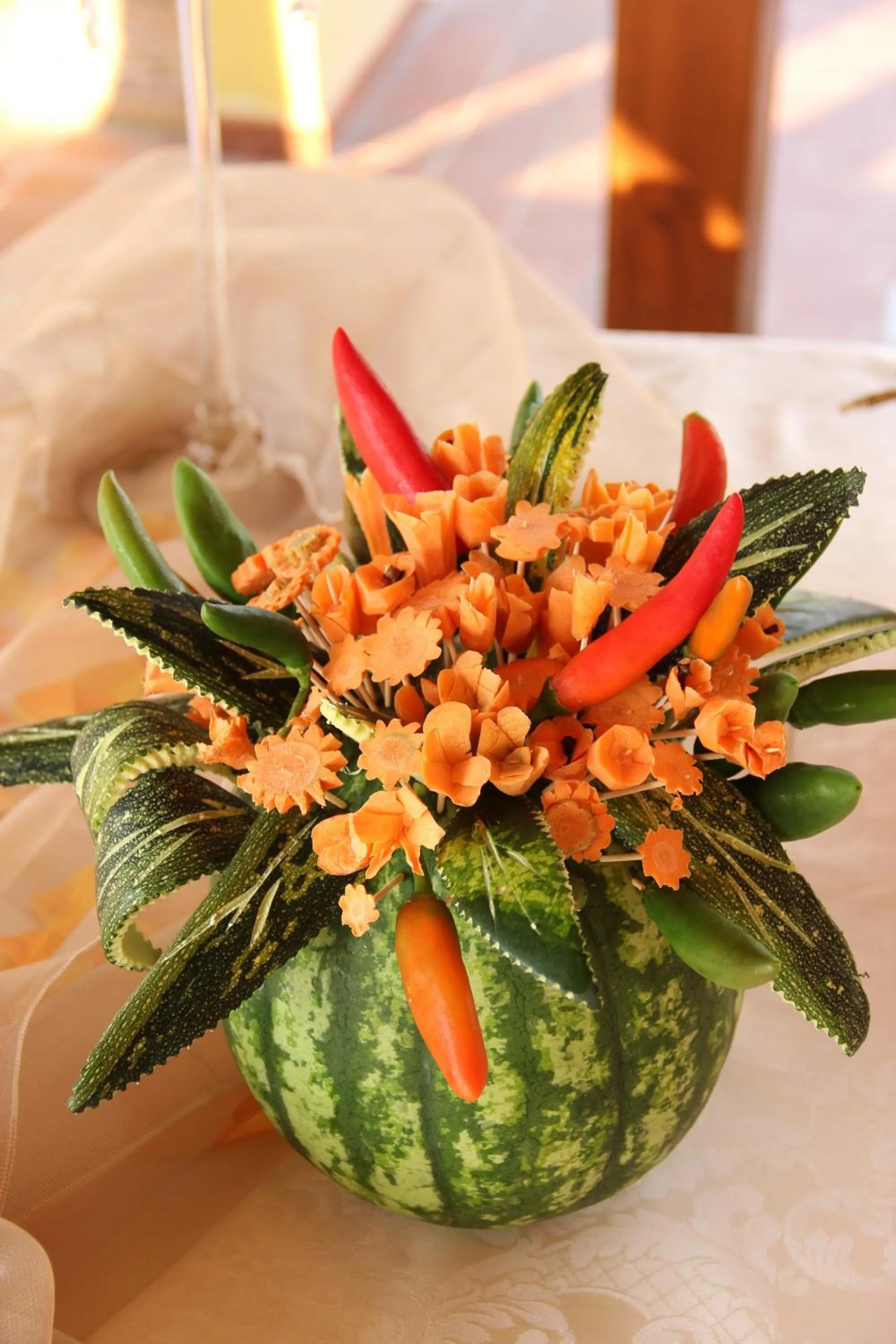 Decorative detail in Hotel Delle Canne