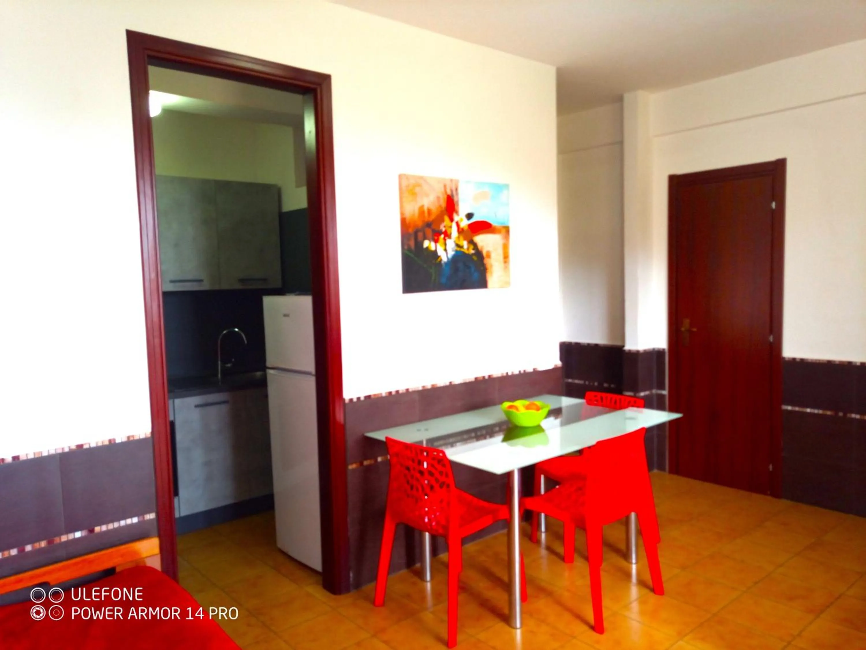 Dining area in Stanza in Villa con giardino vista mare