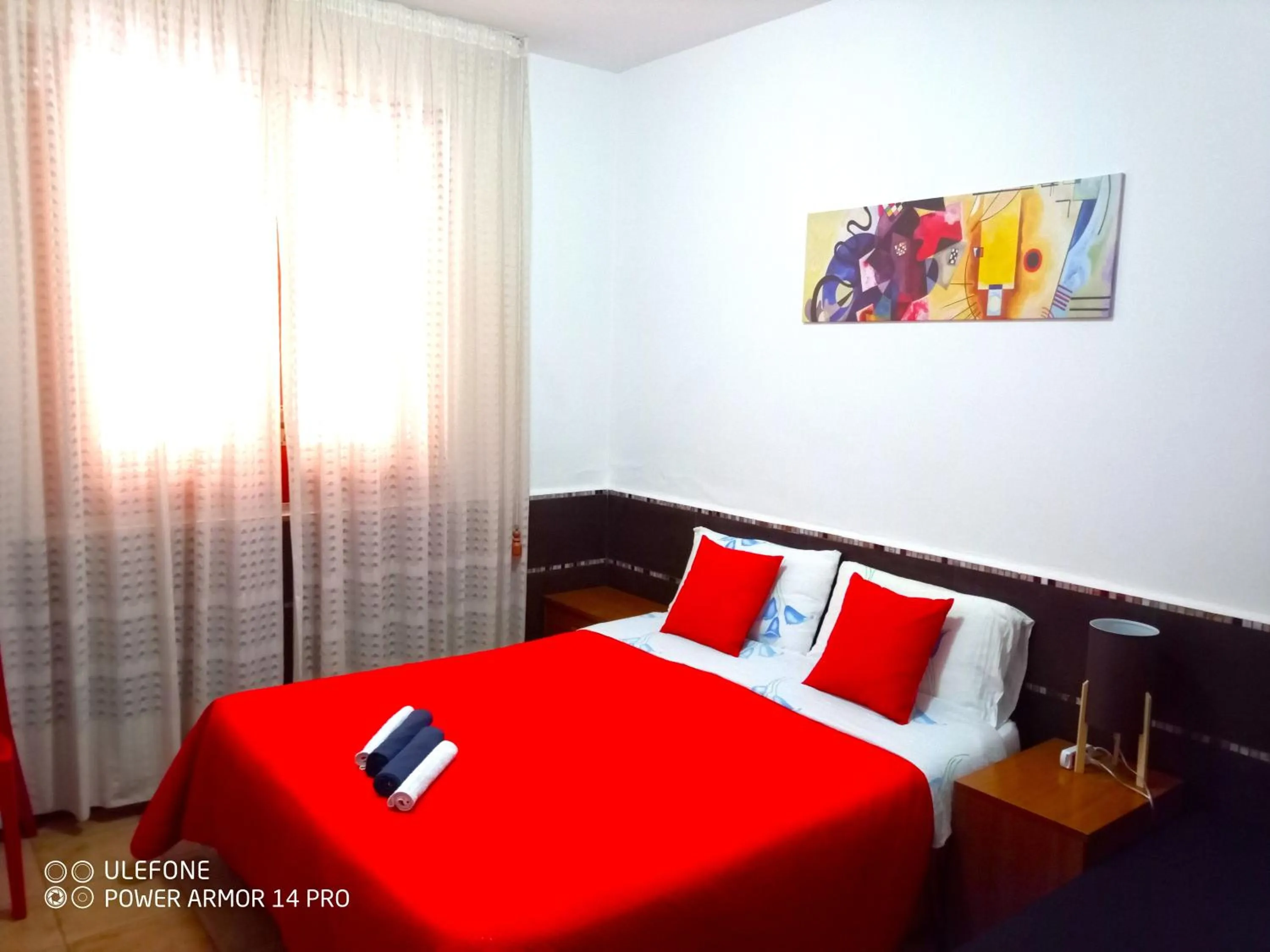 Bedroom, Bed in Stanza in Villa con giardino vista mare