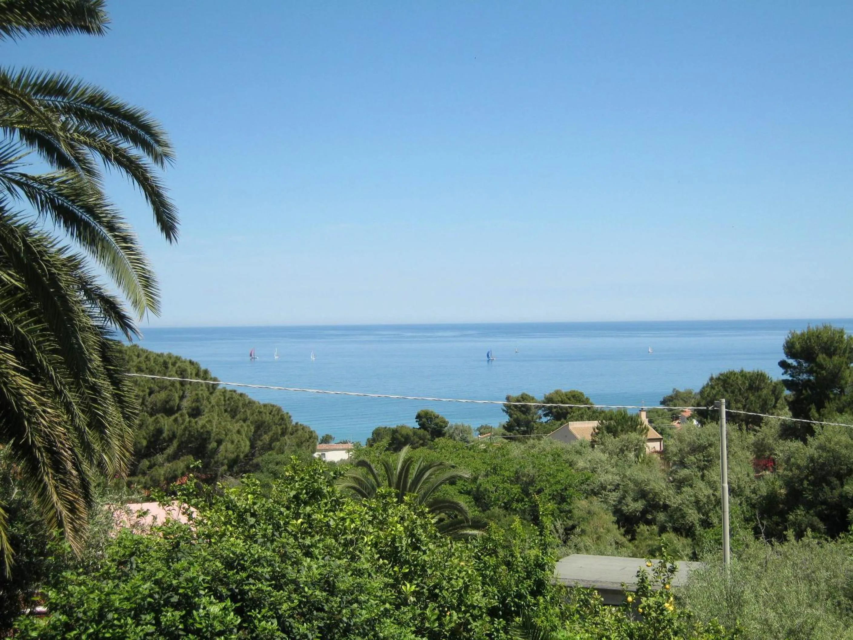 Sea view in Stanza in Villa con giardino vista mare