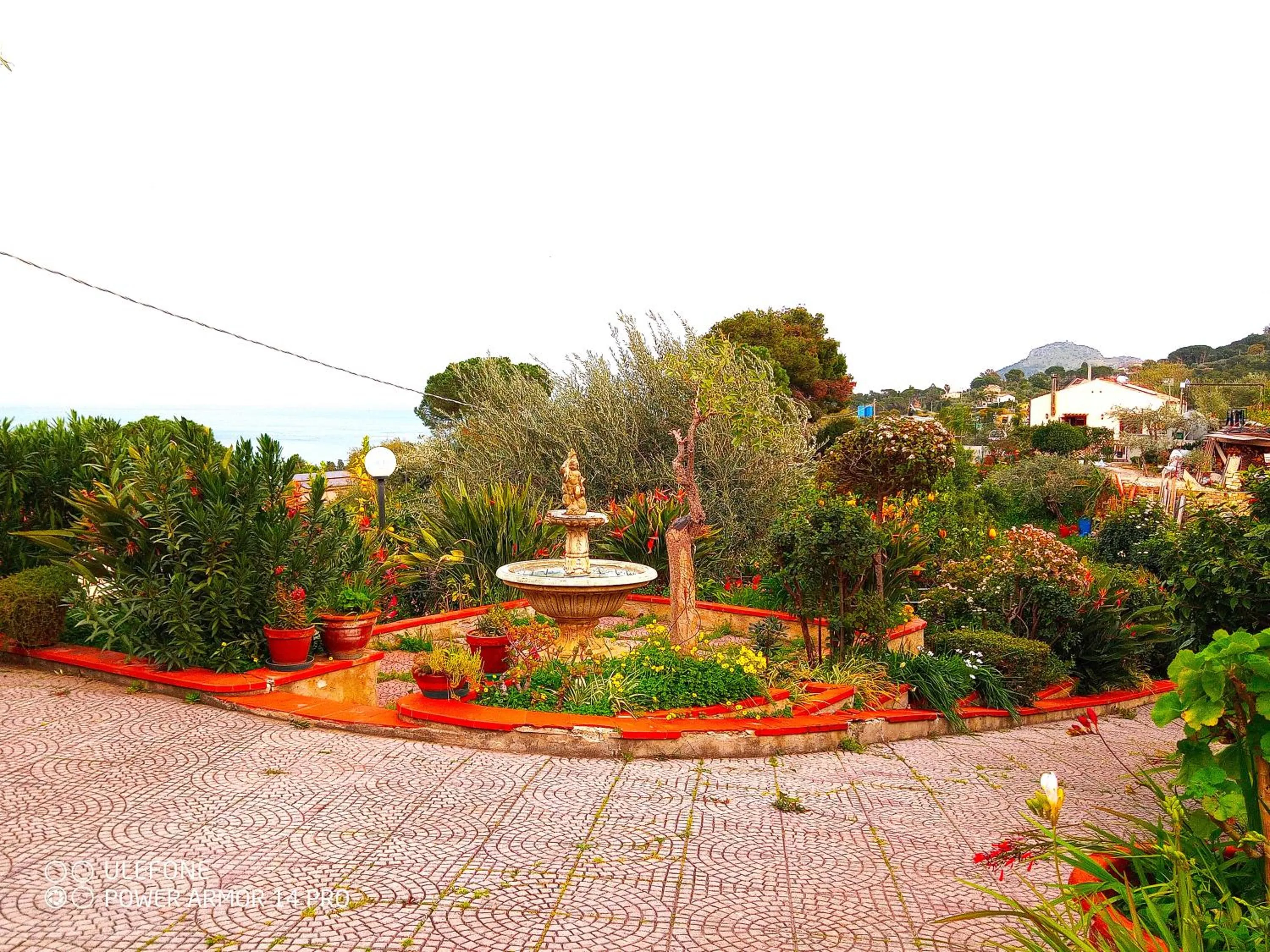 Garden in Stanza in Villa con giardino vista mare