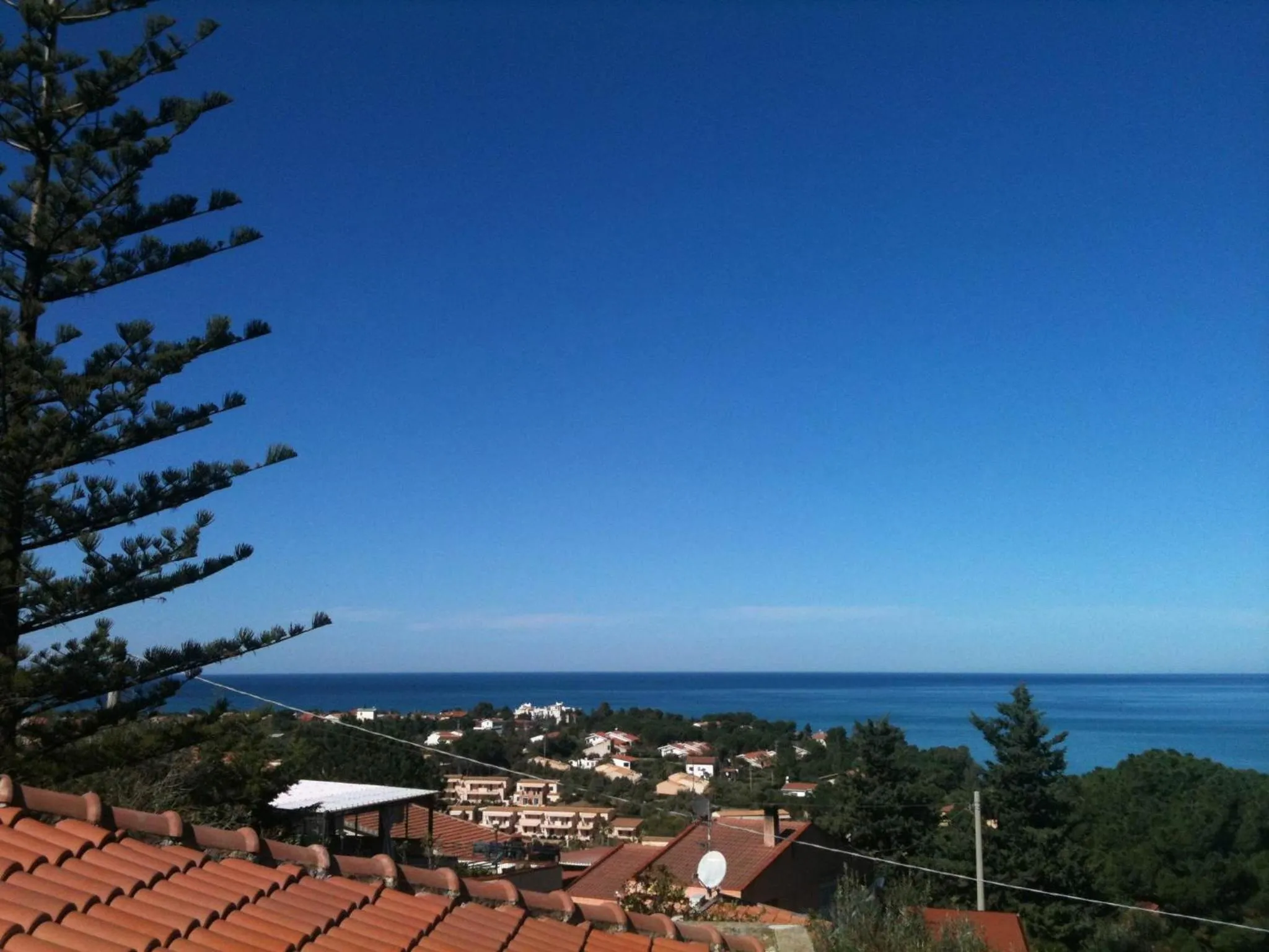 Sea view in Stanza in Villa con giardino vista mare