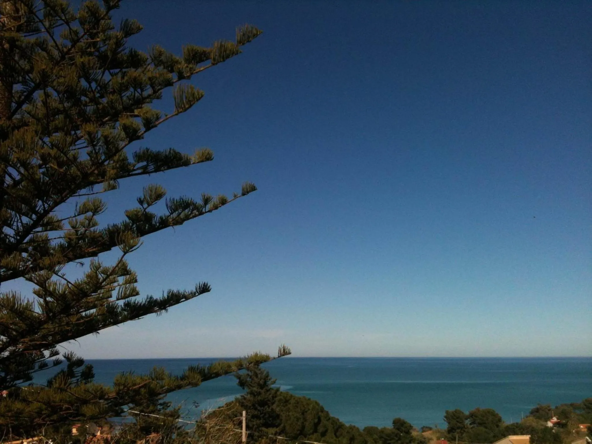 Sea view in Stanza in Villa con giardino vista mare
