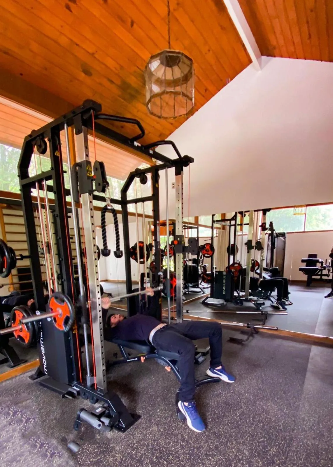 Fitness centre/facilities in Pousada O Cantinho da Raposa