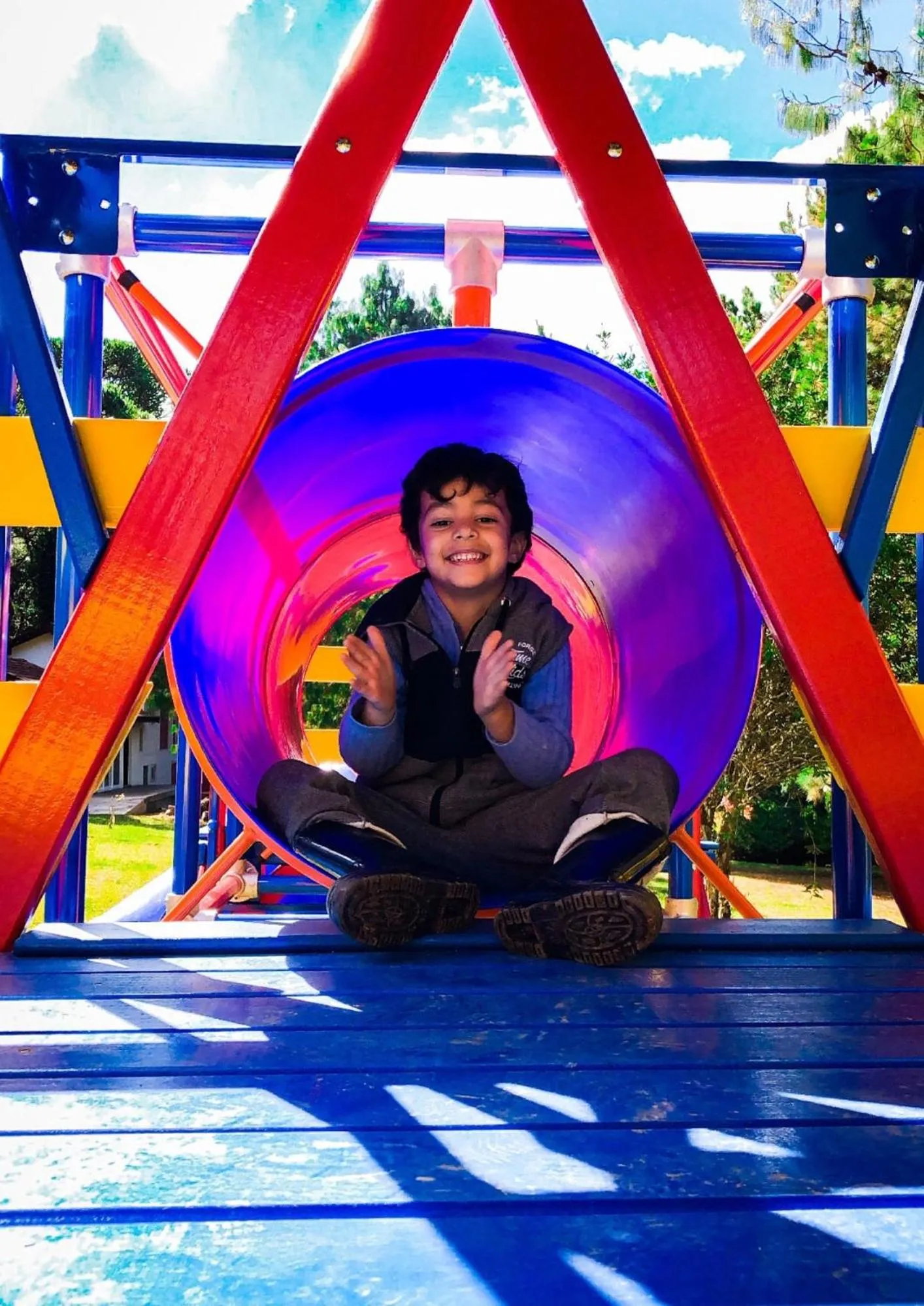 Children play ground in Pousada O Cantinho da Raposa