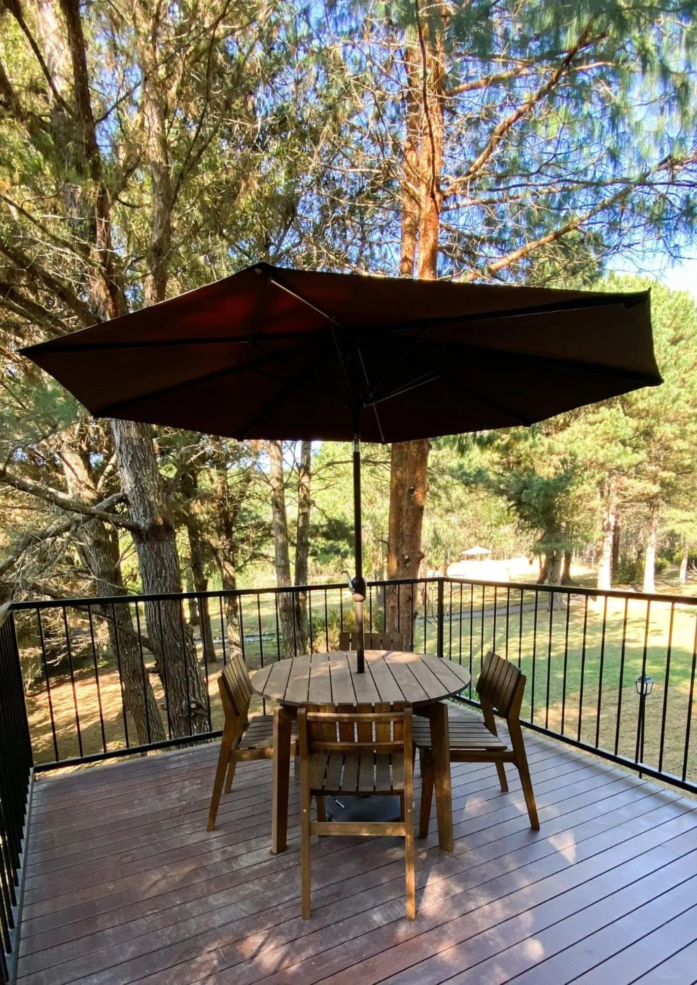 Balcony/Terrace in Pousada O Cantinho da Raposa