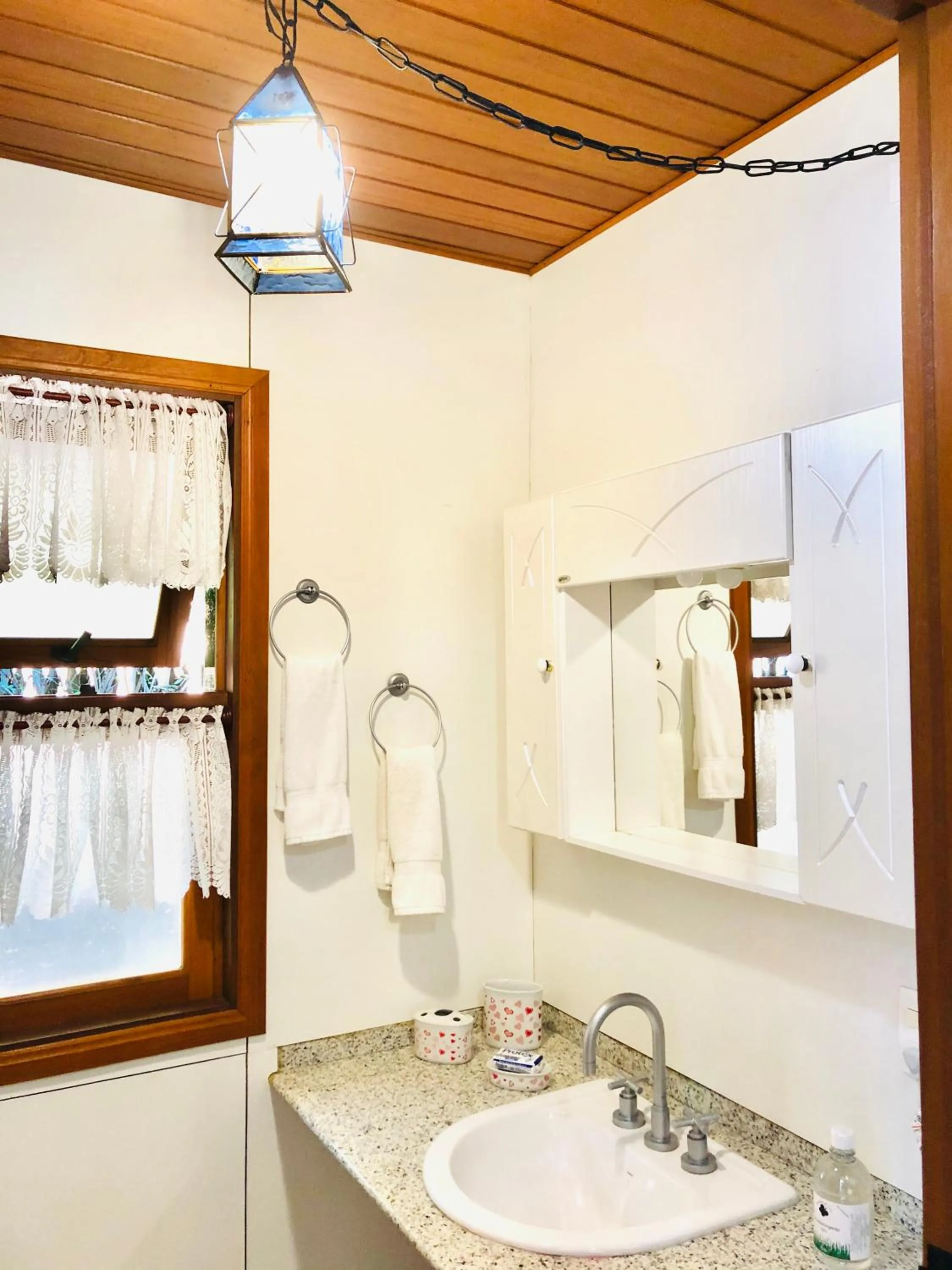 Bathroom in Pousada O Cantinho da Raposa