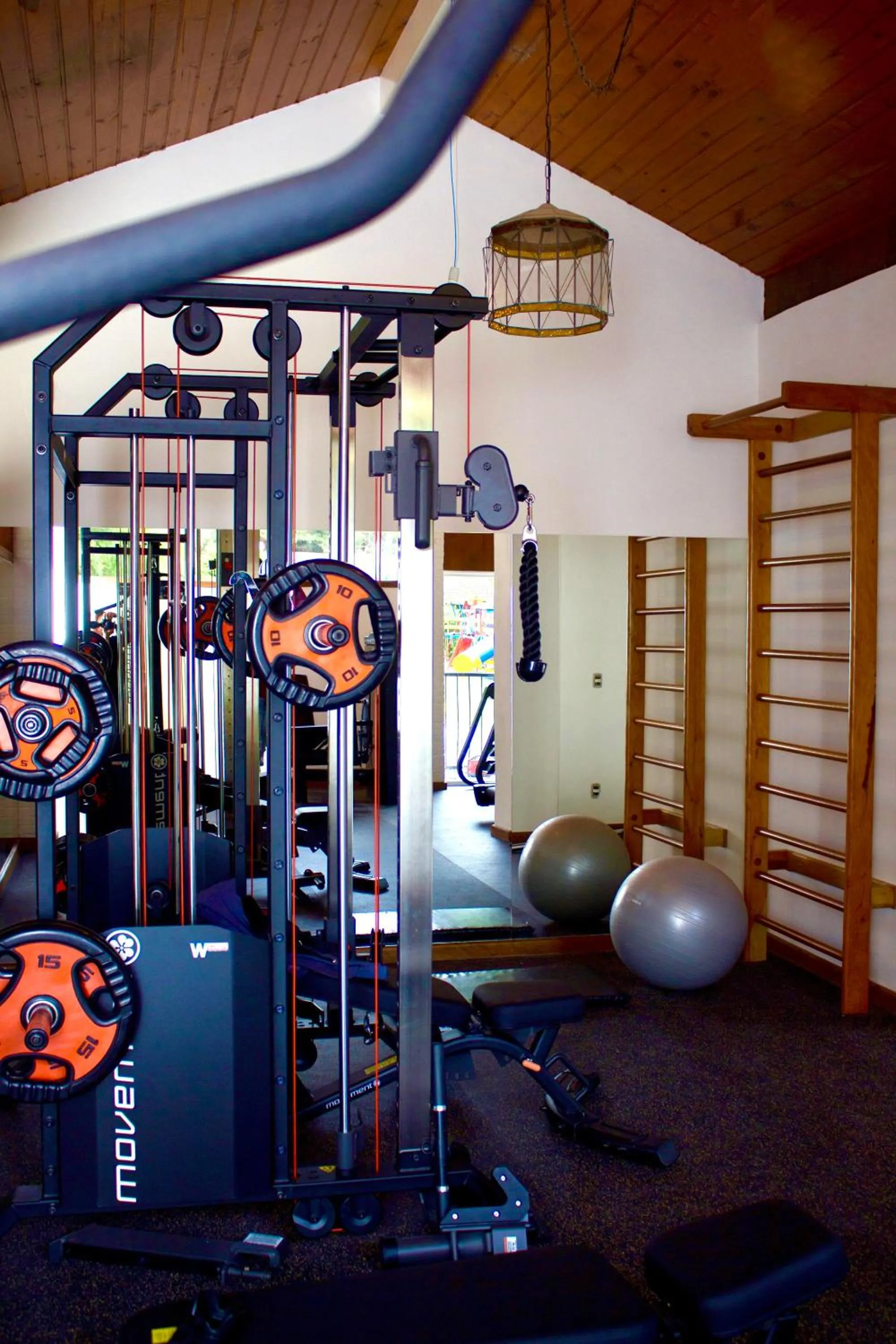 Fitness centre/facilities in Pousada O Cantinho da Raposa