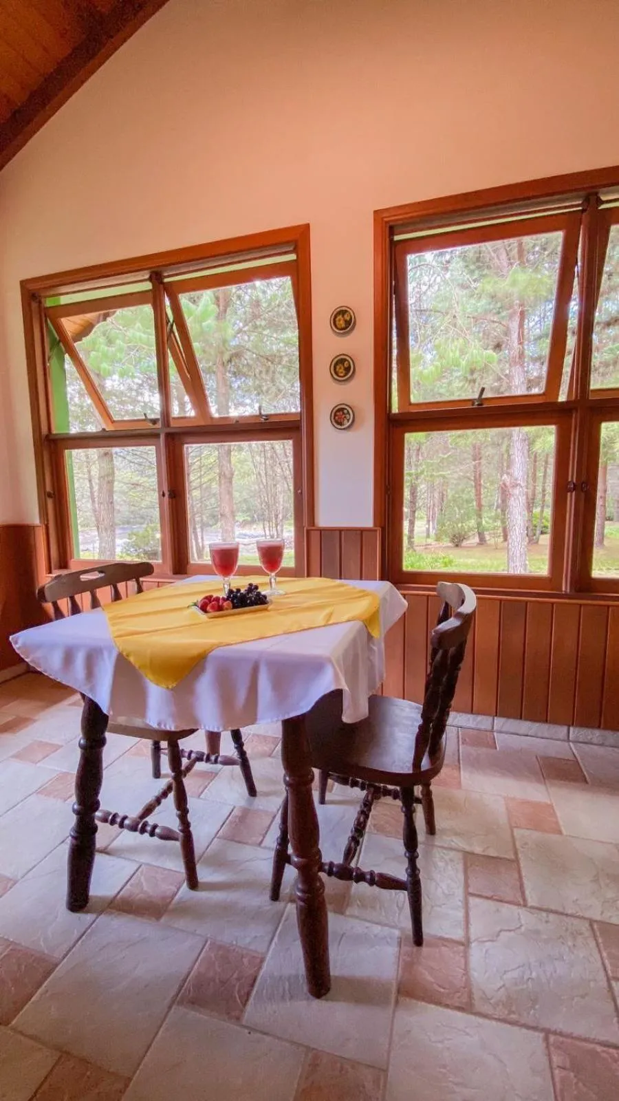 Patio in Pousada O Cantinho da Raposa