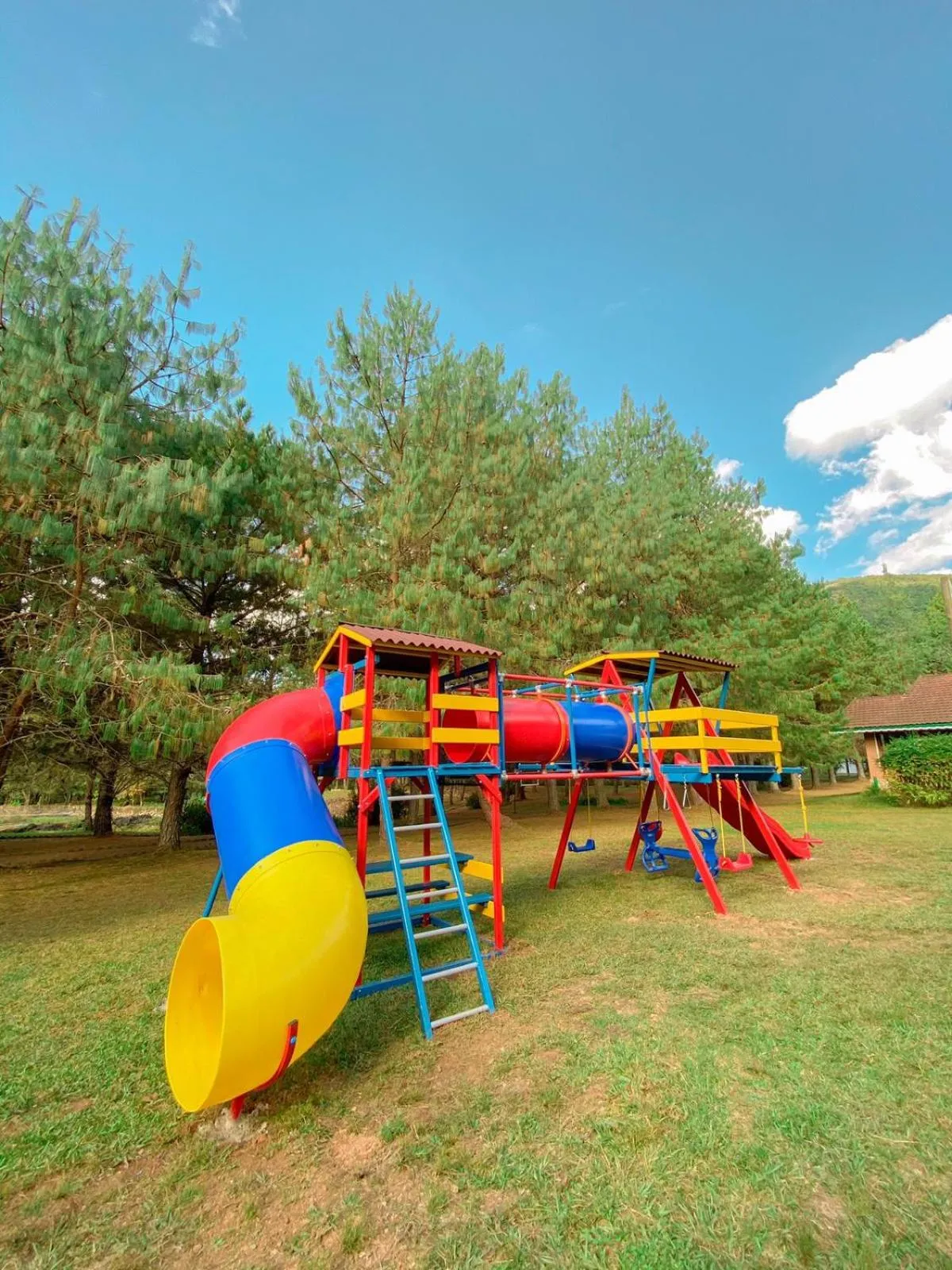 Children play ground in Pousada O Cantinho da Raposa