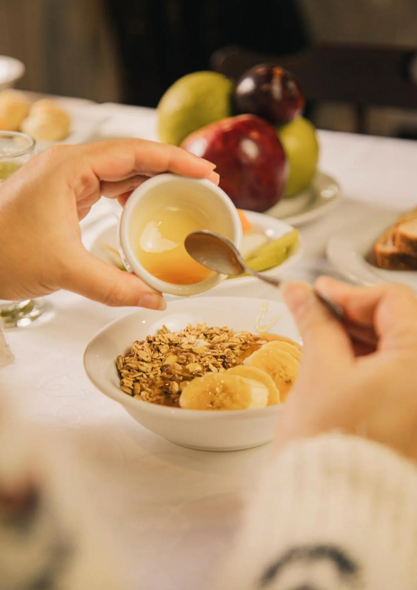 Food and drinks in Pousada O Cantinho da Raposa