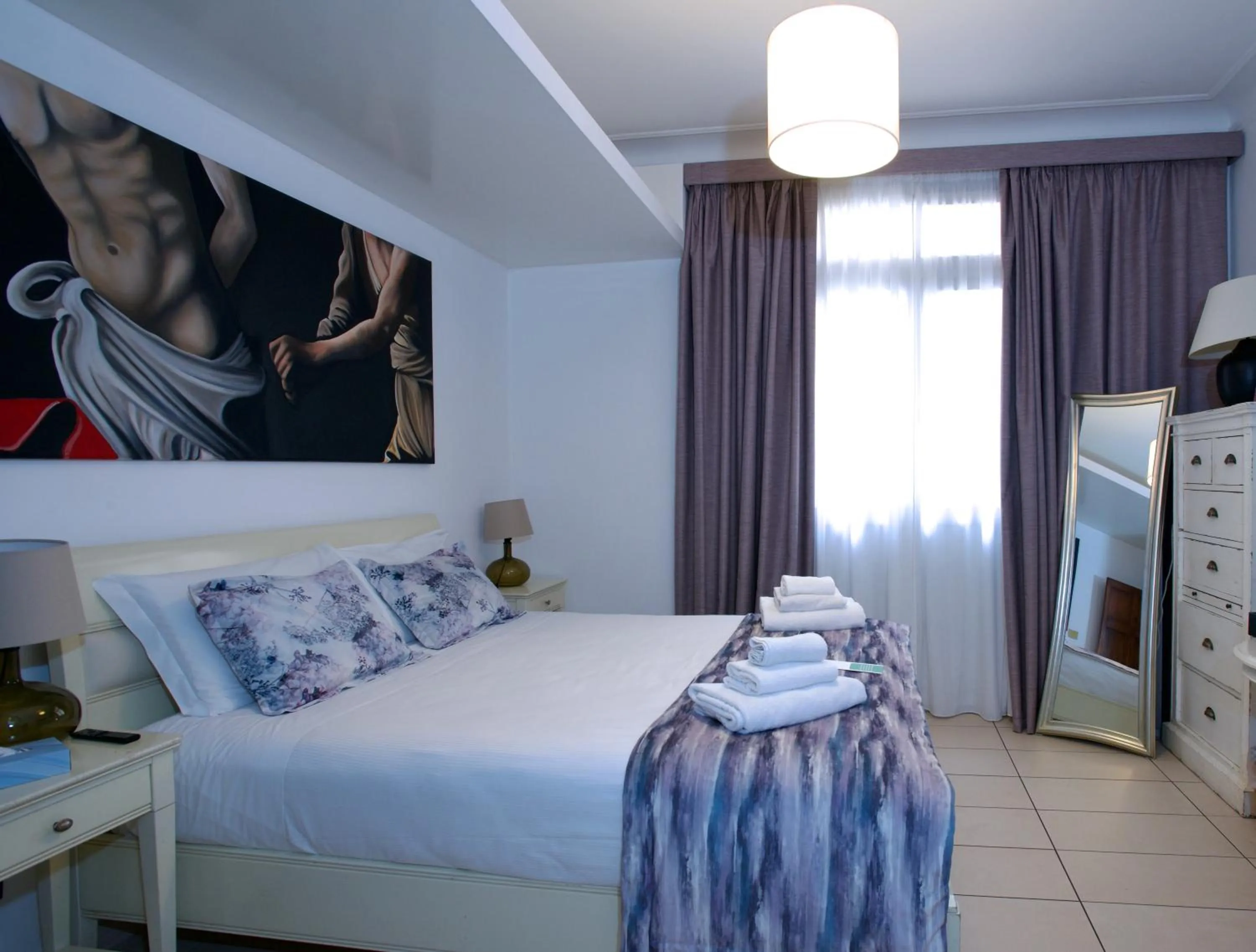 Bed in St. Peter' Six Rooms & Suites