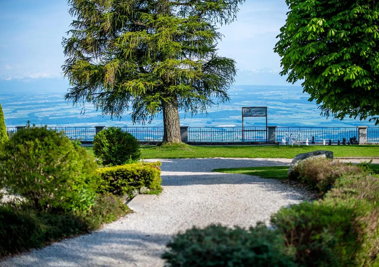 Garden in Grand Hôtel des Rasses & Wellness