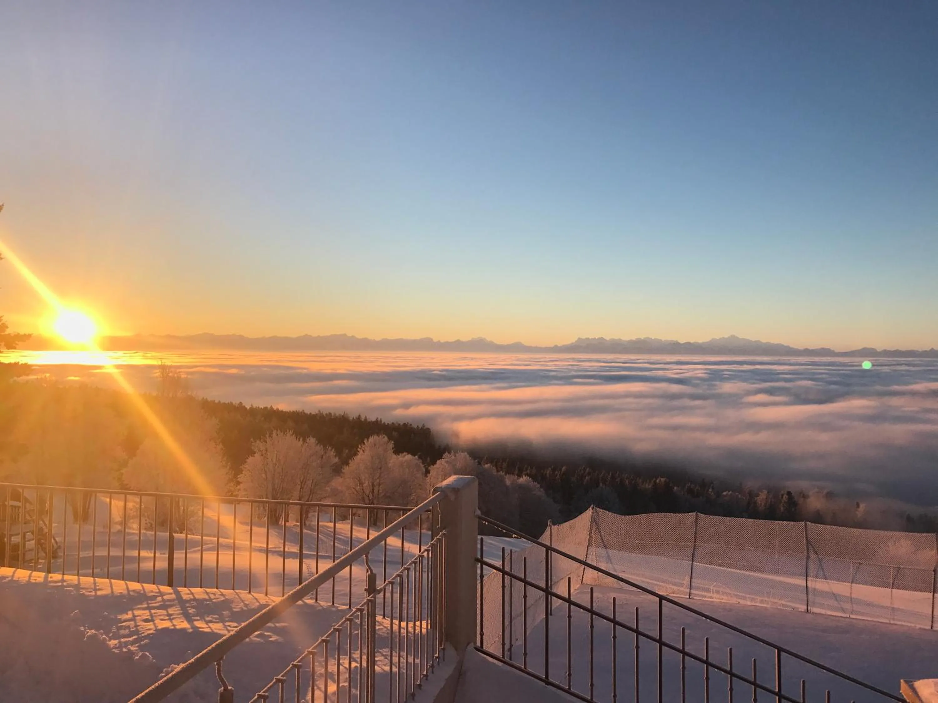 River view in Grand Hôtel des Rasses & Wellness