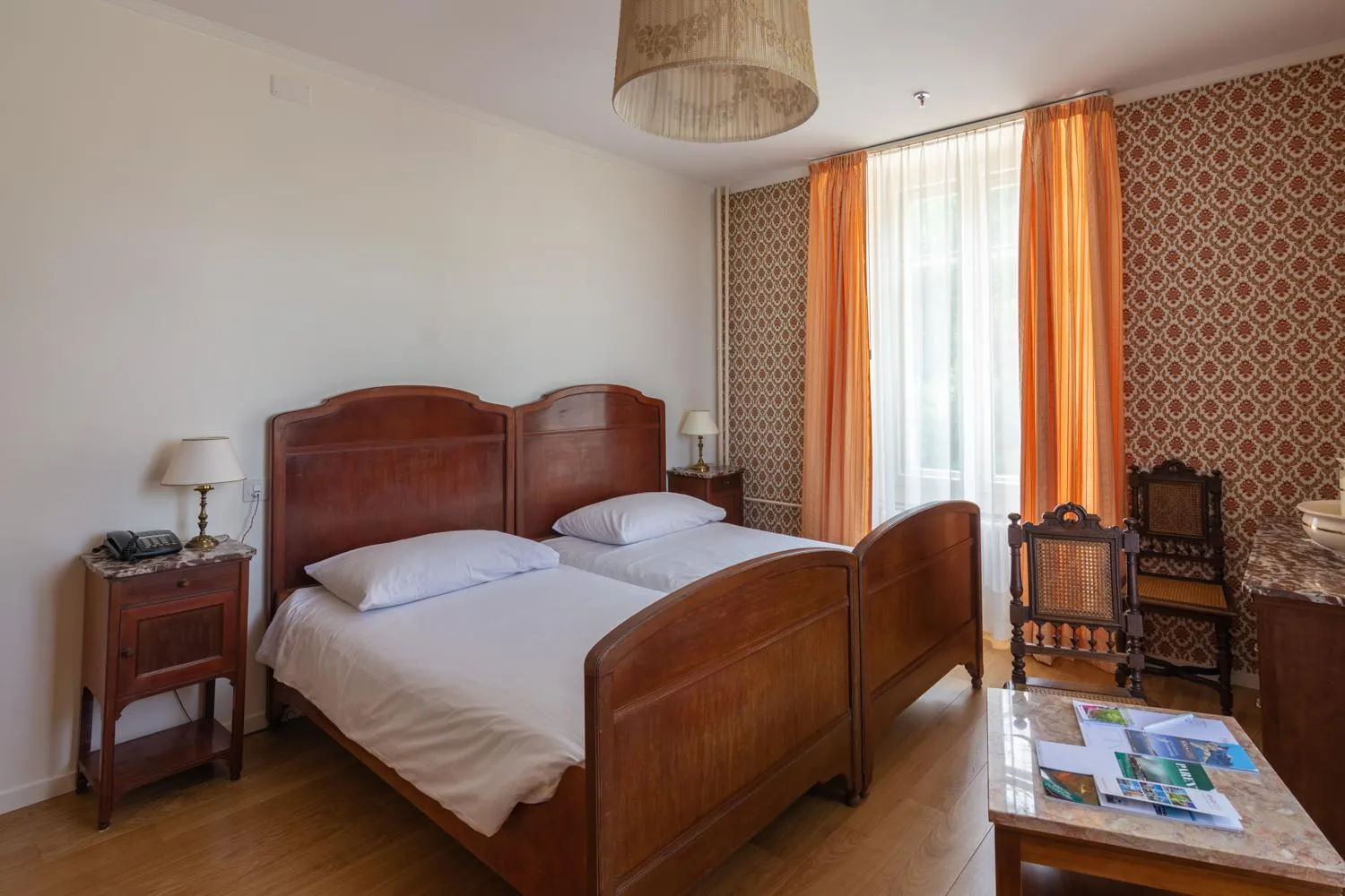 Bed in Grand Hôtel des Rasses & Wellness