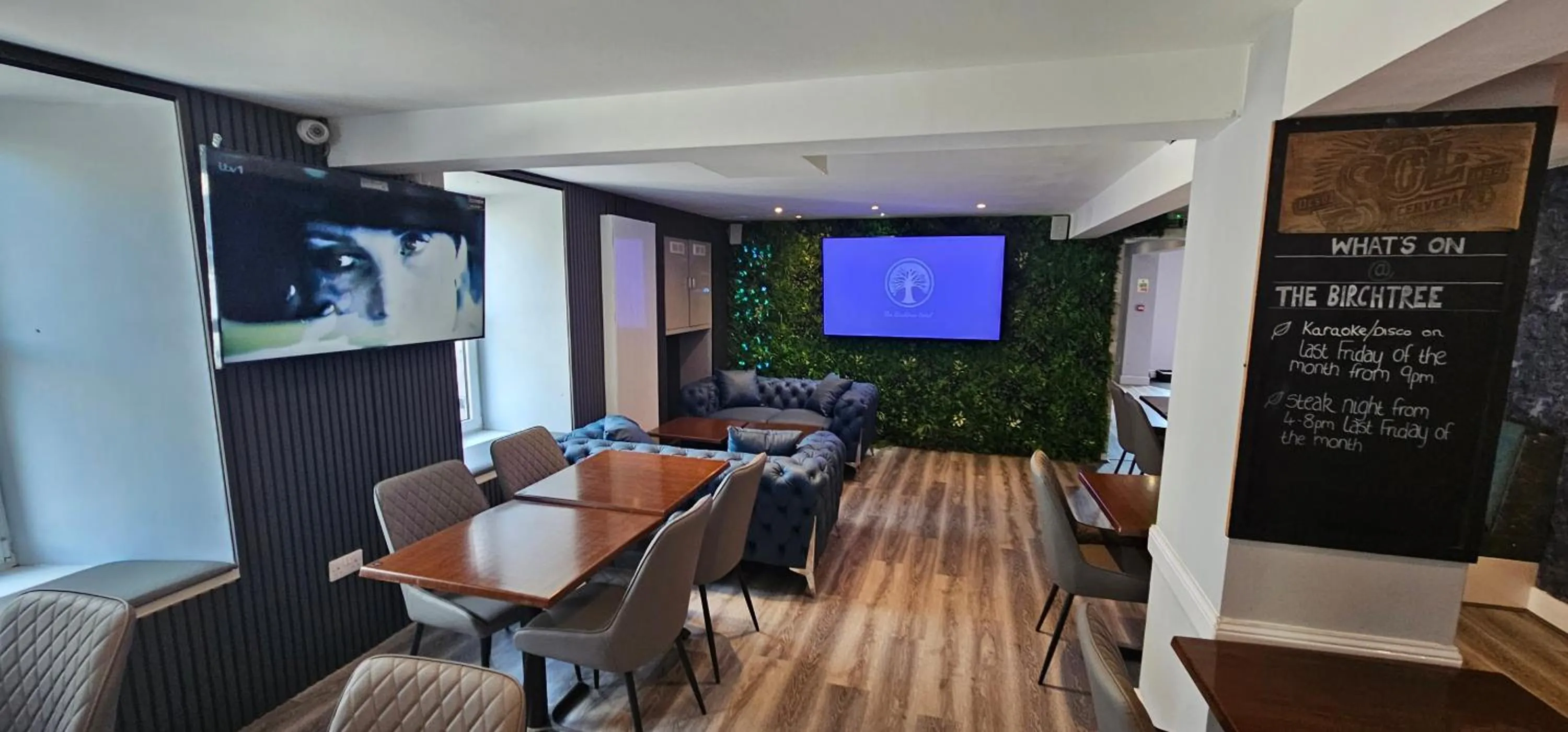 TV and multimedia in The Birchtree Hotel