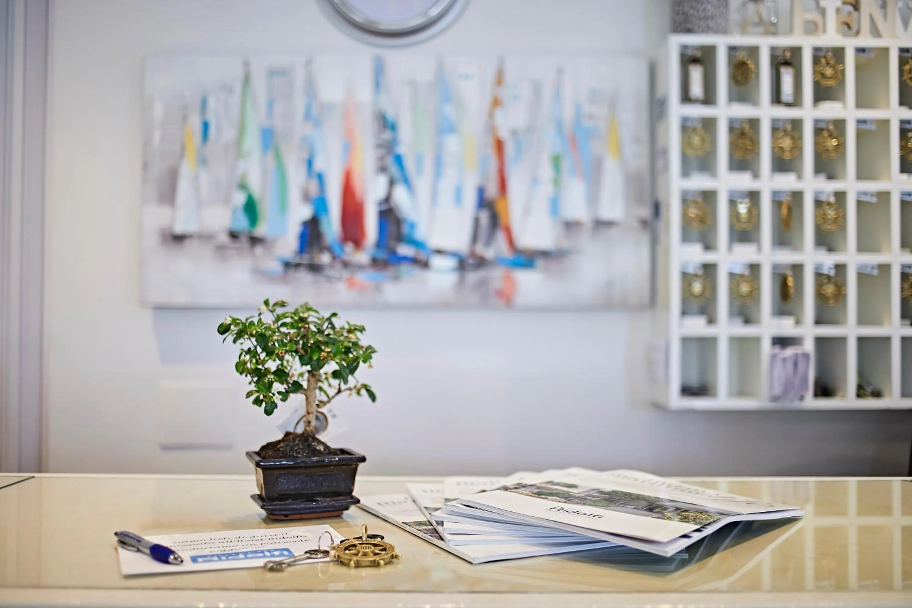 Decorative detail in Hotel Ridolfi