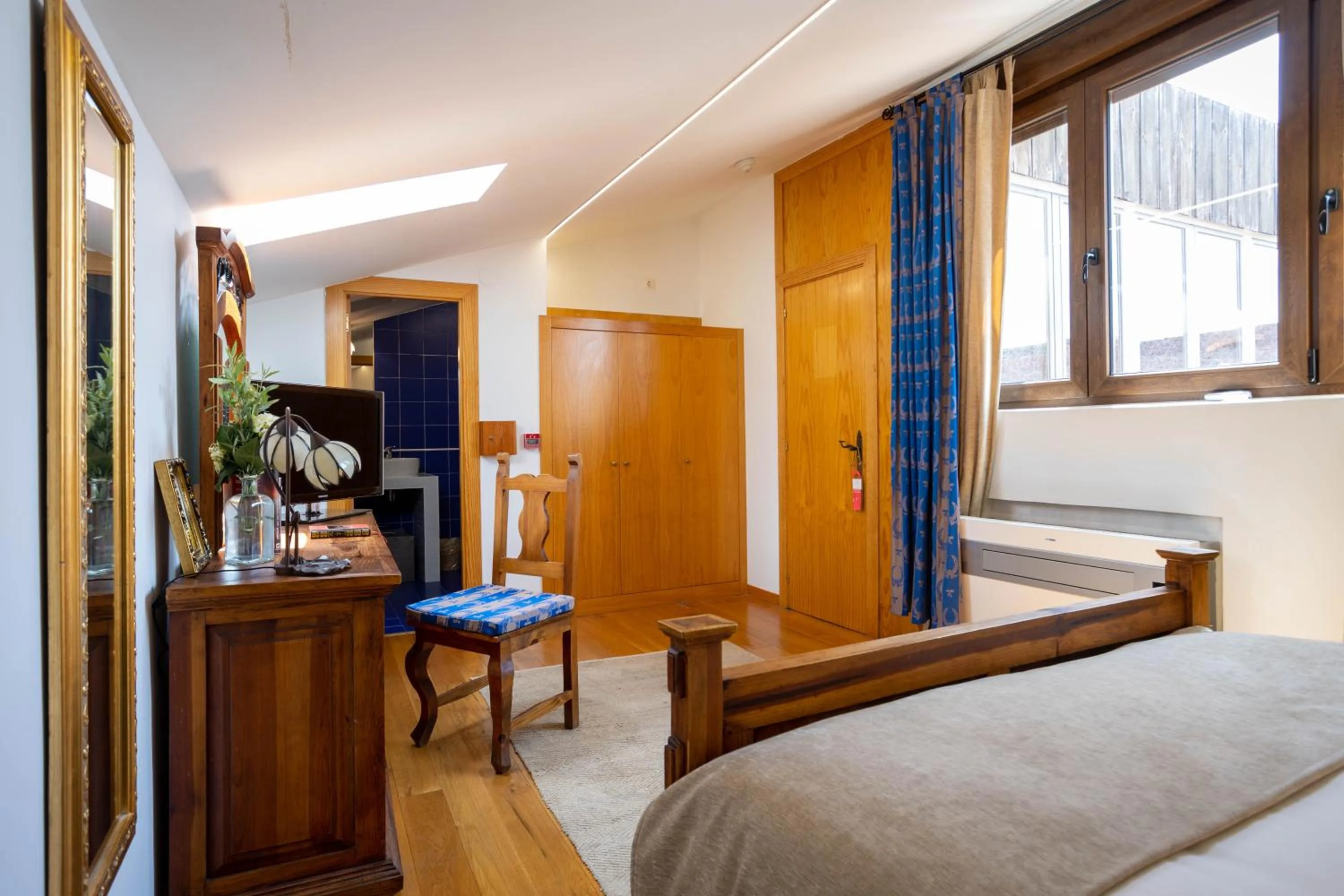 Seating area, Bed in Posada de Eufrasio