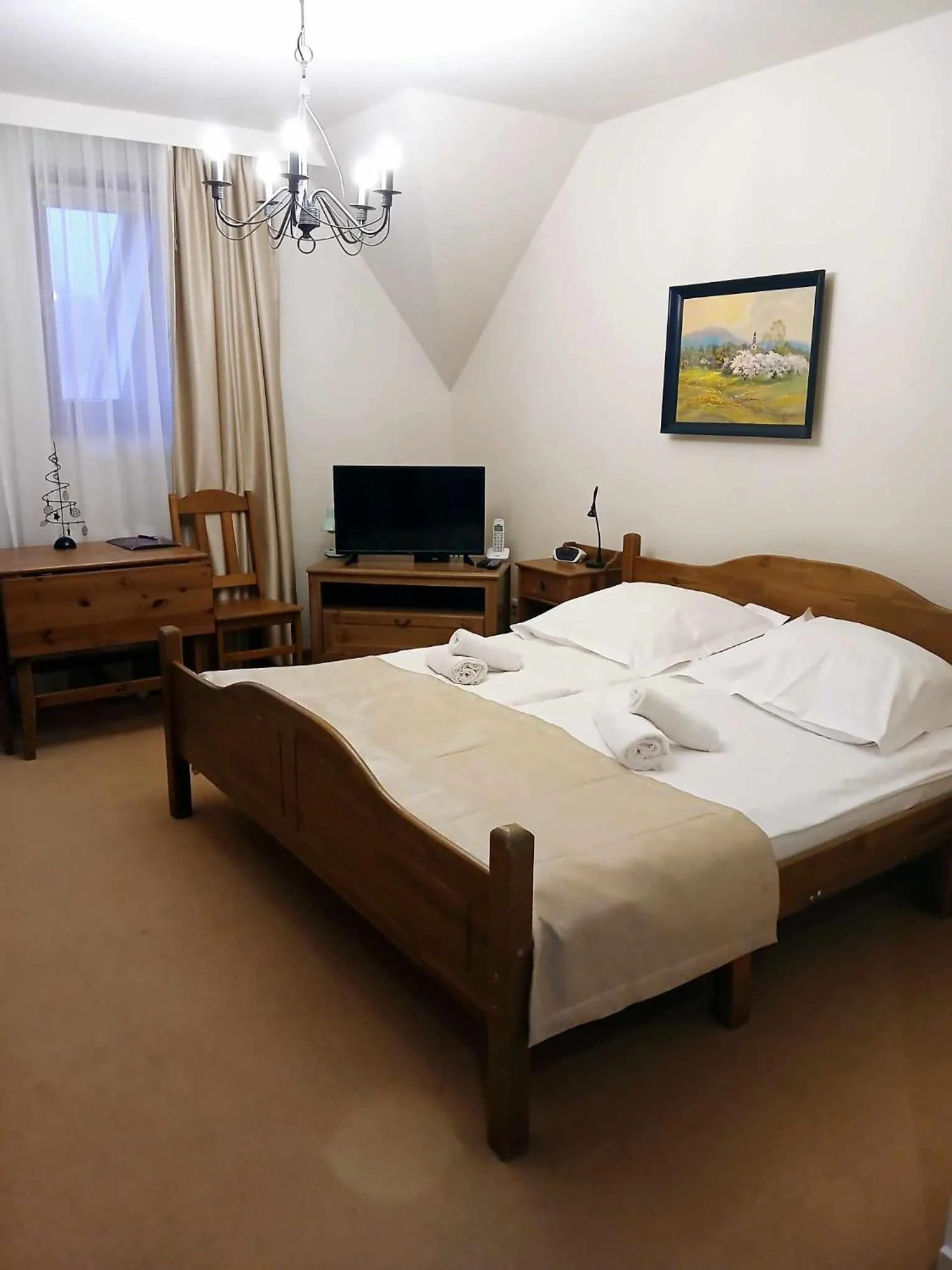 Bed in Hotel Vesta Centrum Konferencyjno Wypoczynkowe