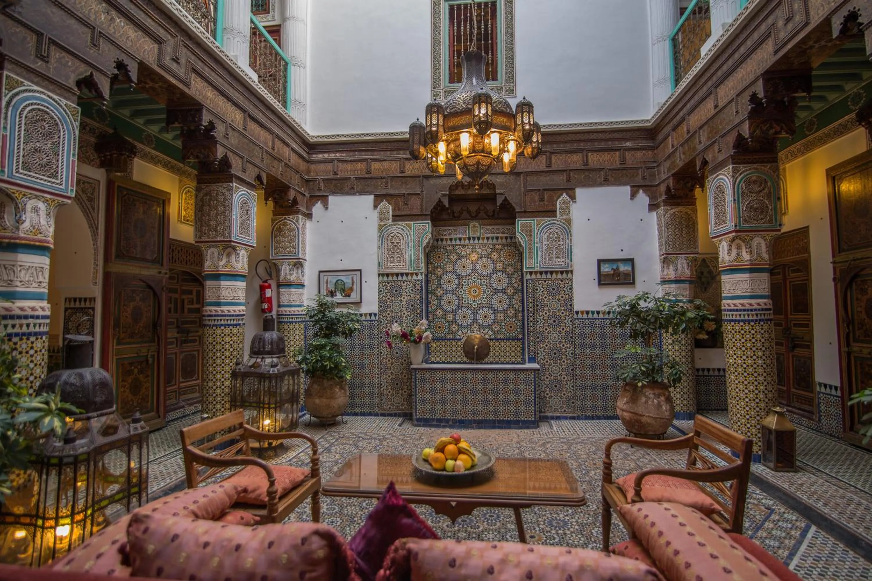Lobby or reception in Riad Palais Sebban