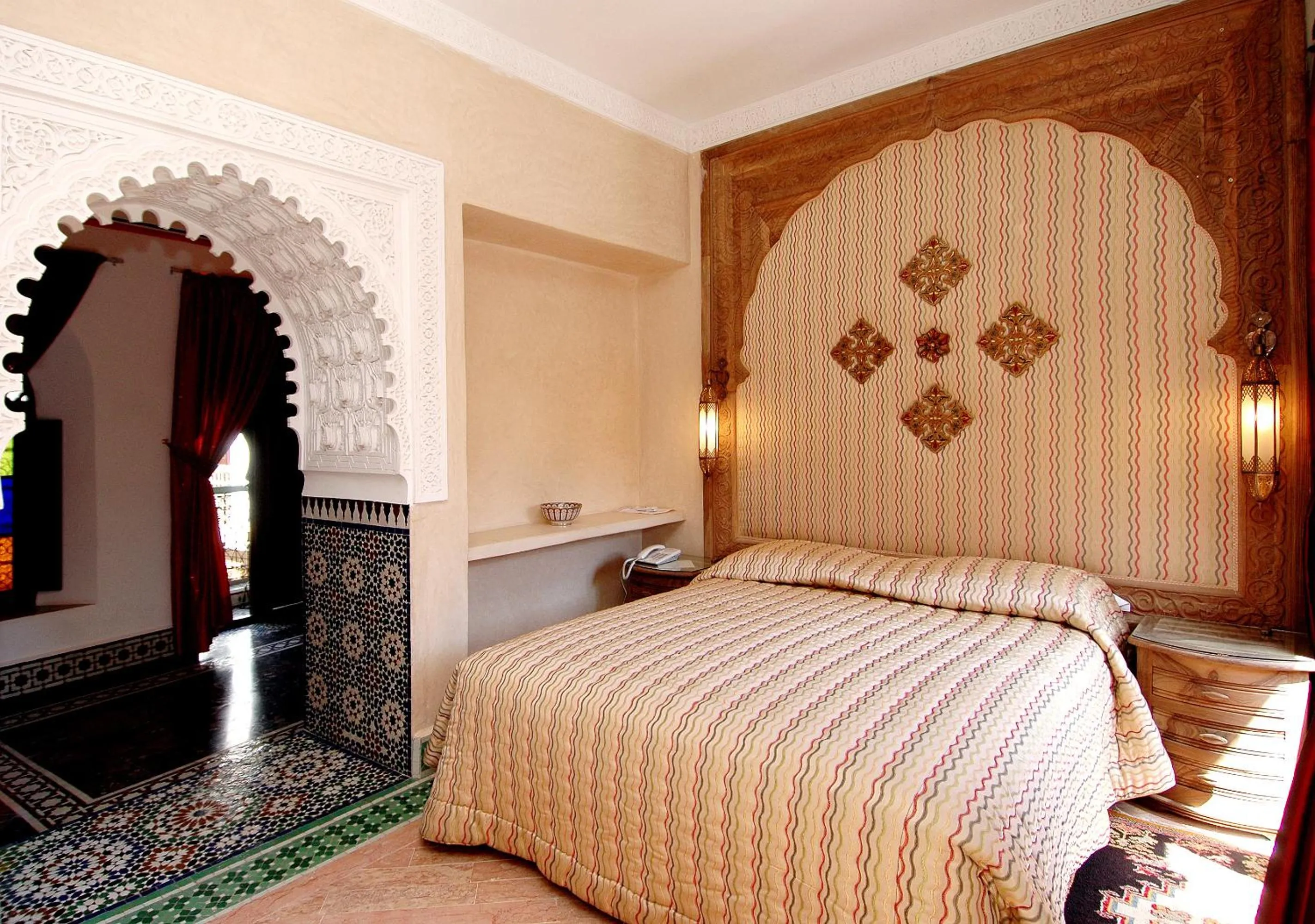 Day, Bed in Riad Palais Sebban