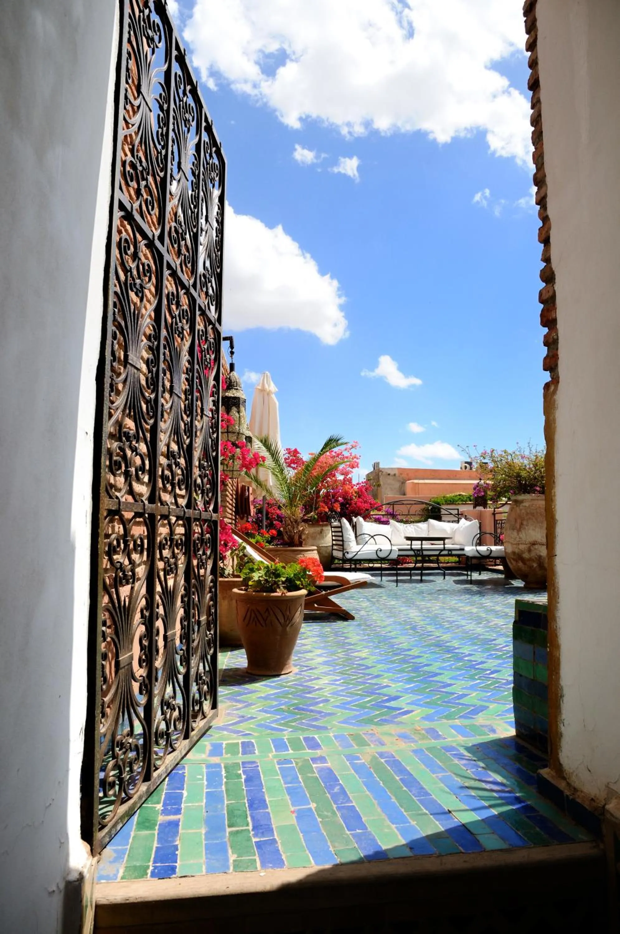 Solarium in Riad Palais Sebban