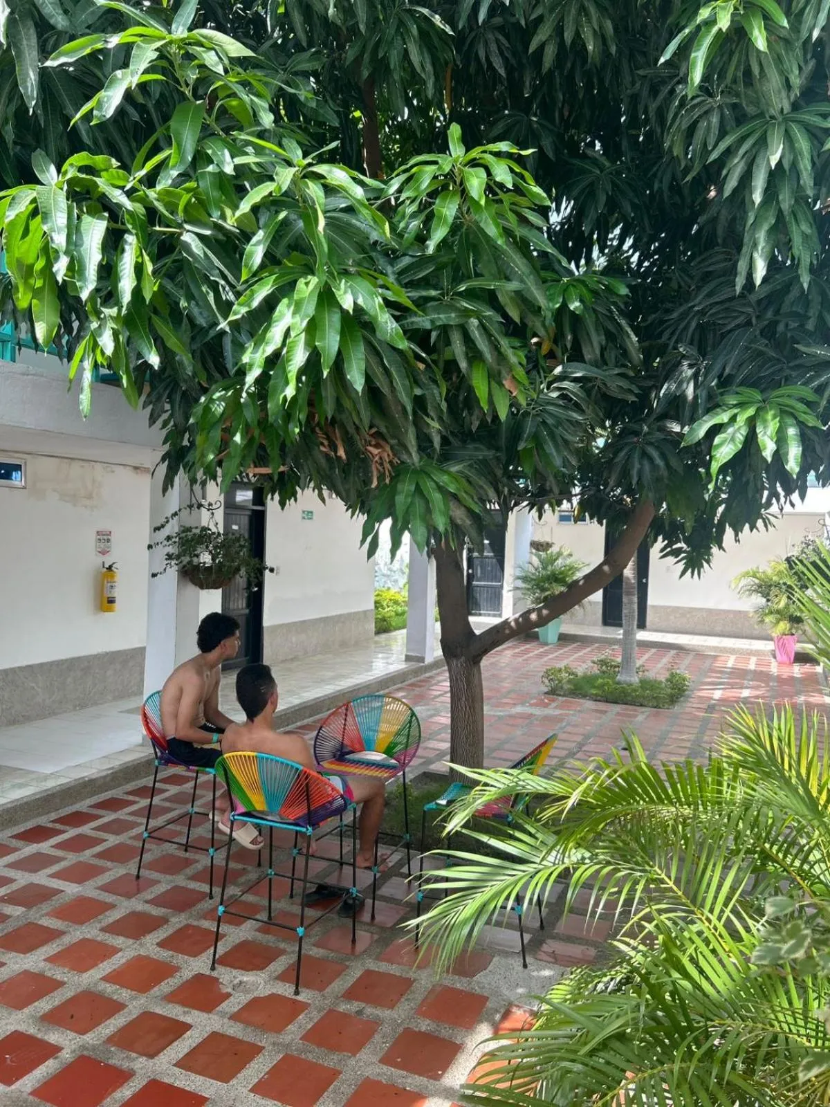 Garden in Hotel Los Veleros Santa Marta