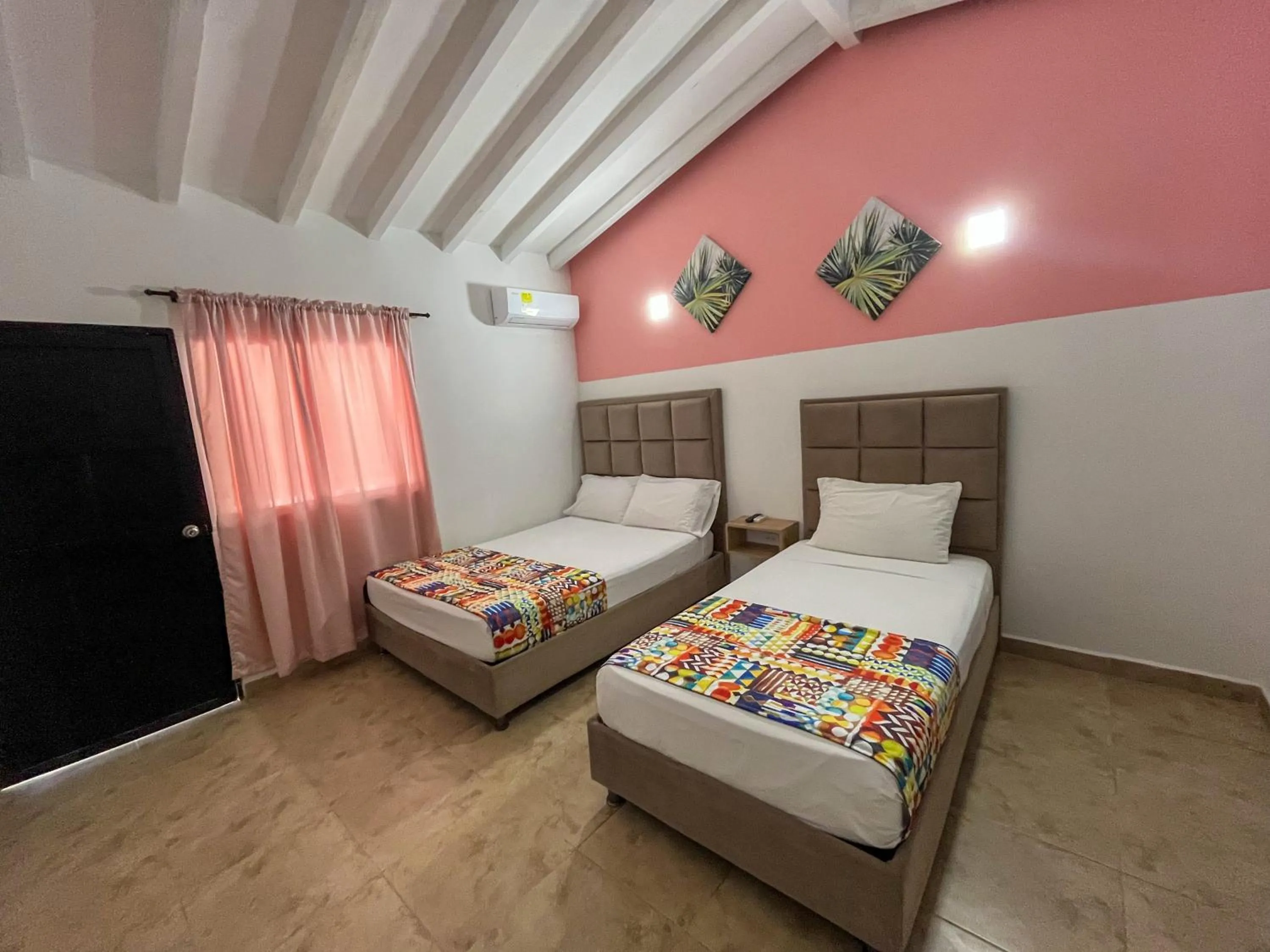 Photo of the whole room, Bed in Hotel Los Veleros Santa Marta