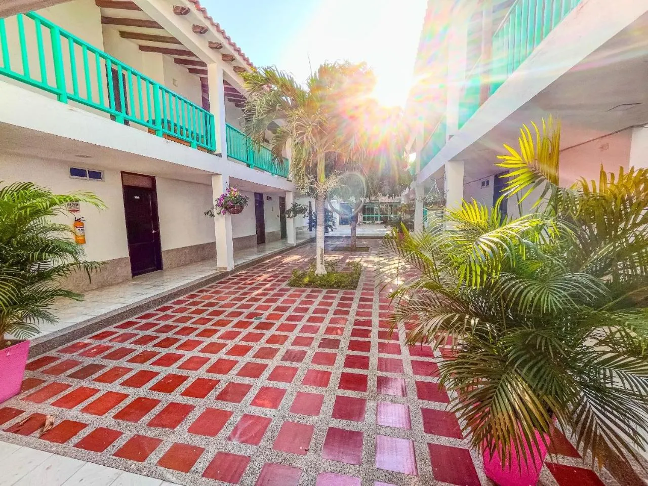 Property building in Hotel Los Veleros Santa Marta