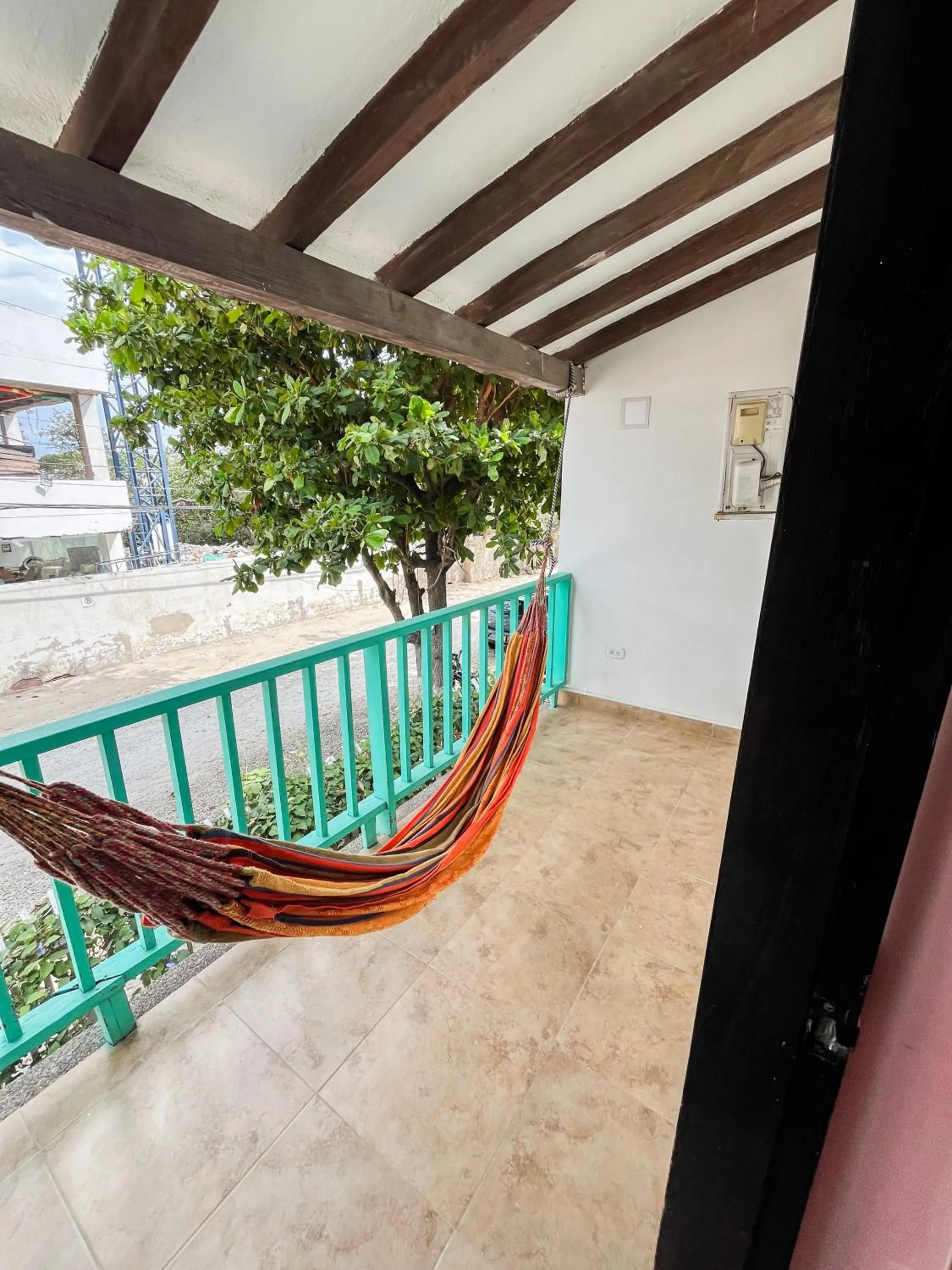 Balcony/Terrace in Hotel Los Veleros Santa Marta
