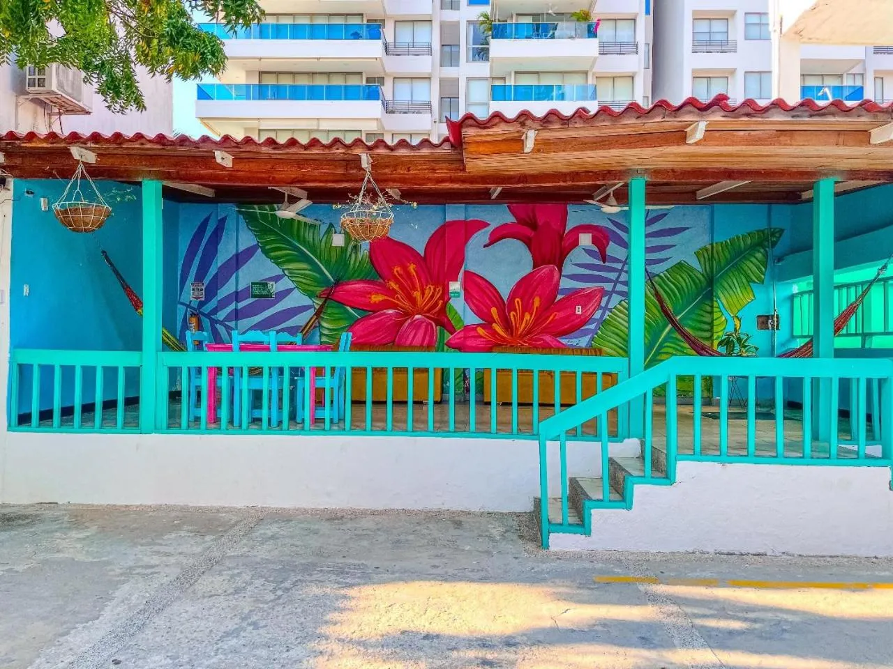 Property building in Hotel Los Veleros Santa Marta