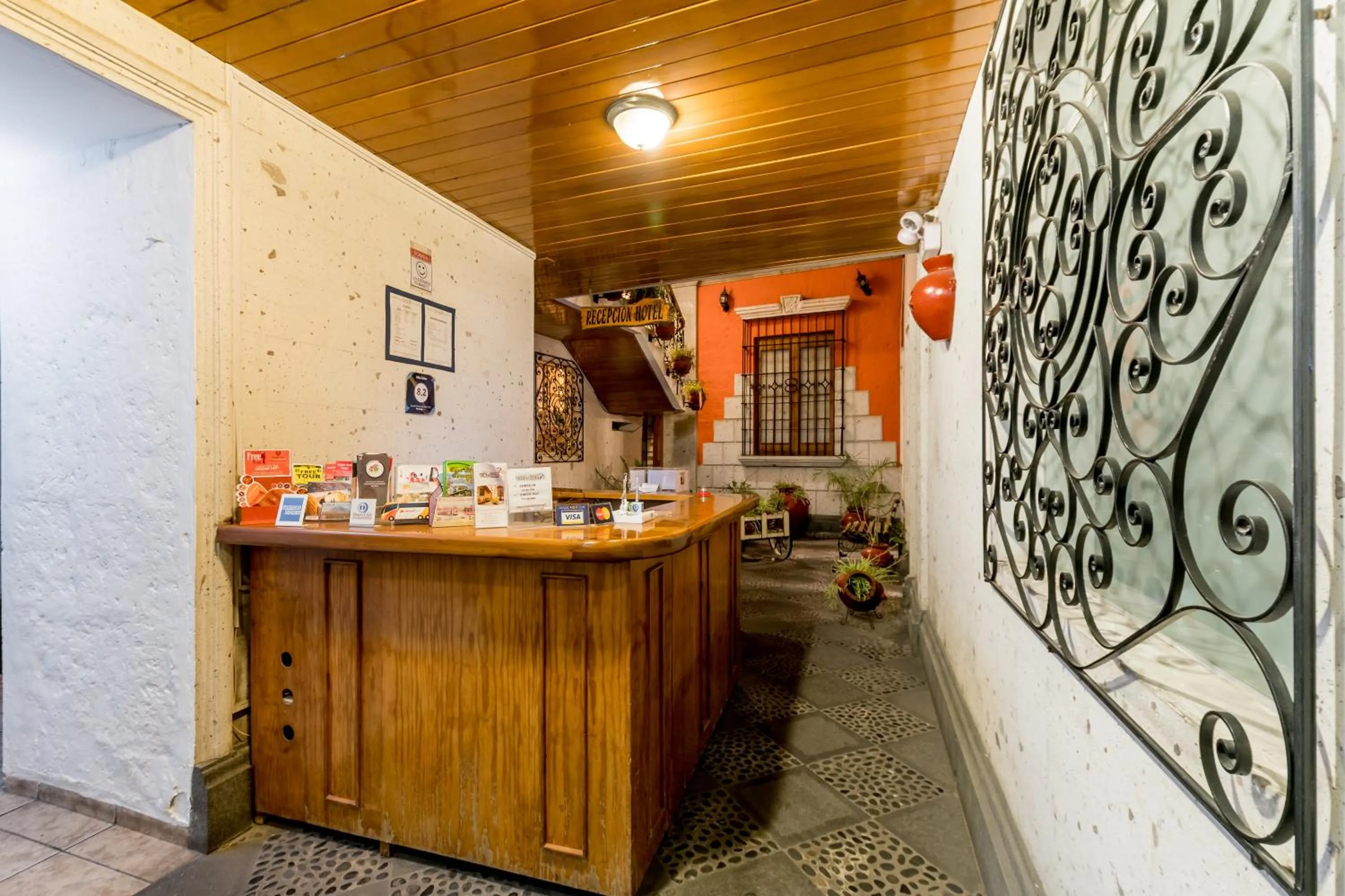 Lobby or reception in Villa Sillar