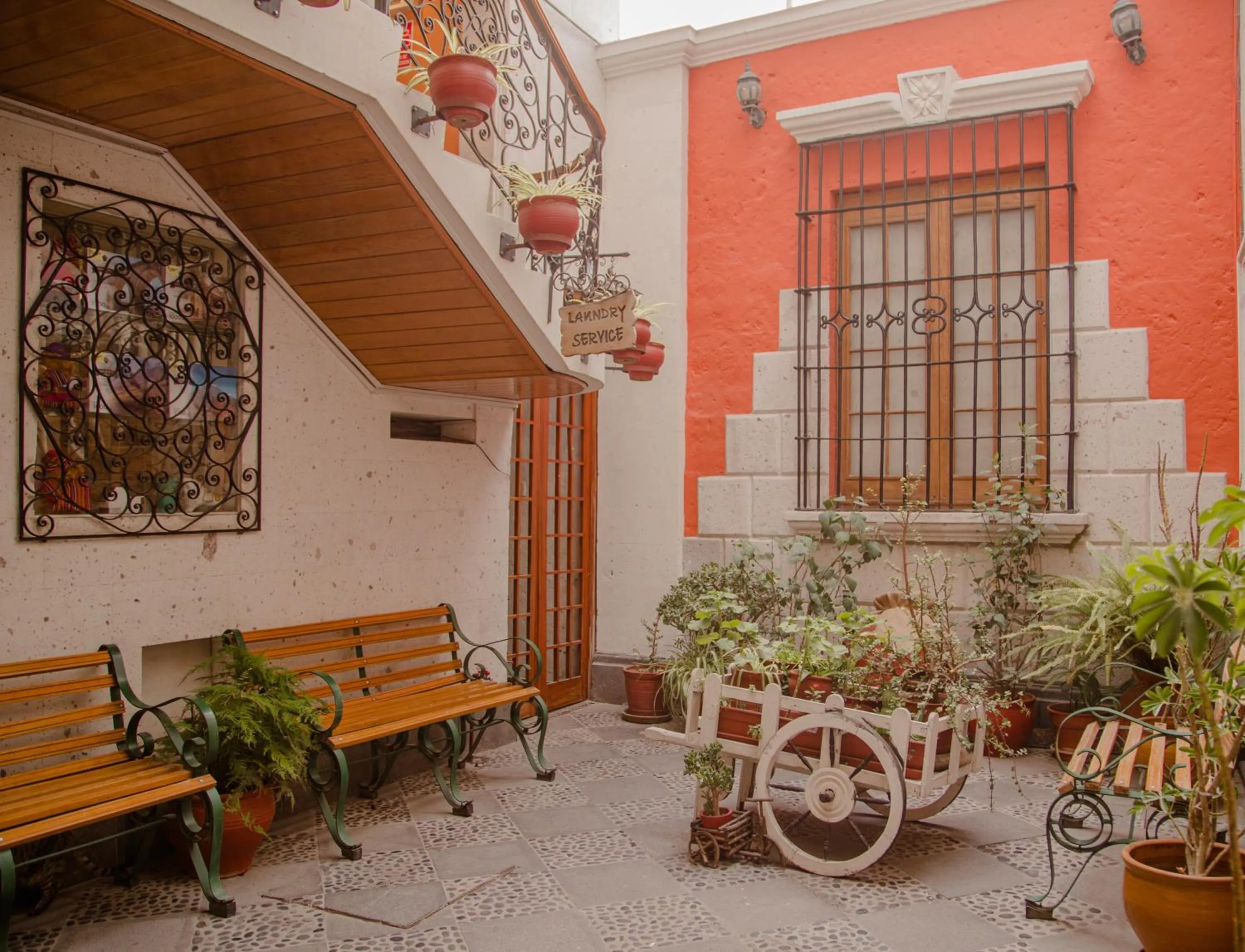 Patio in Villa Sillar