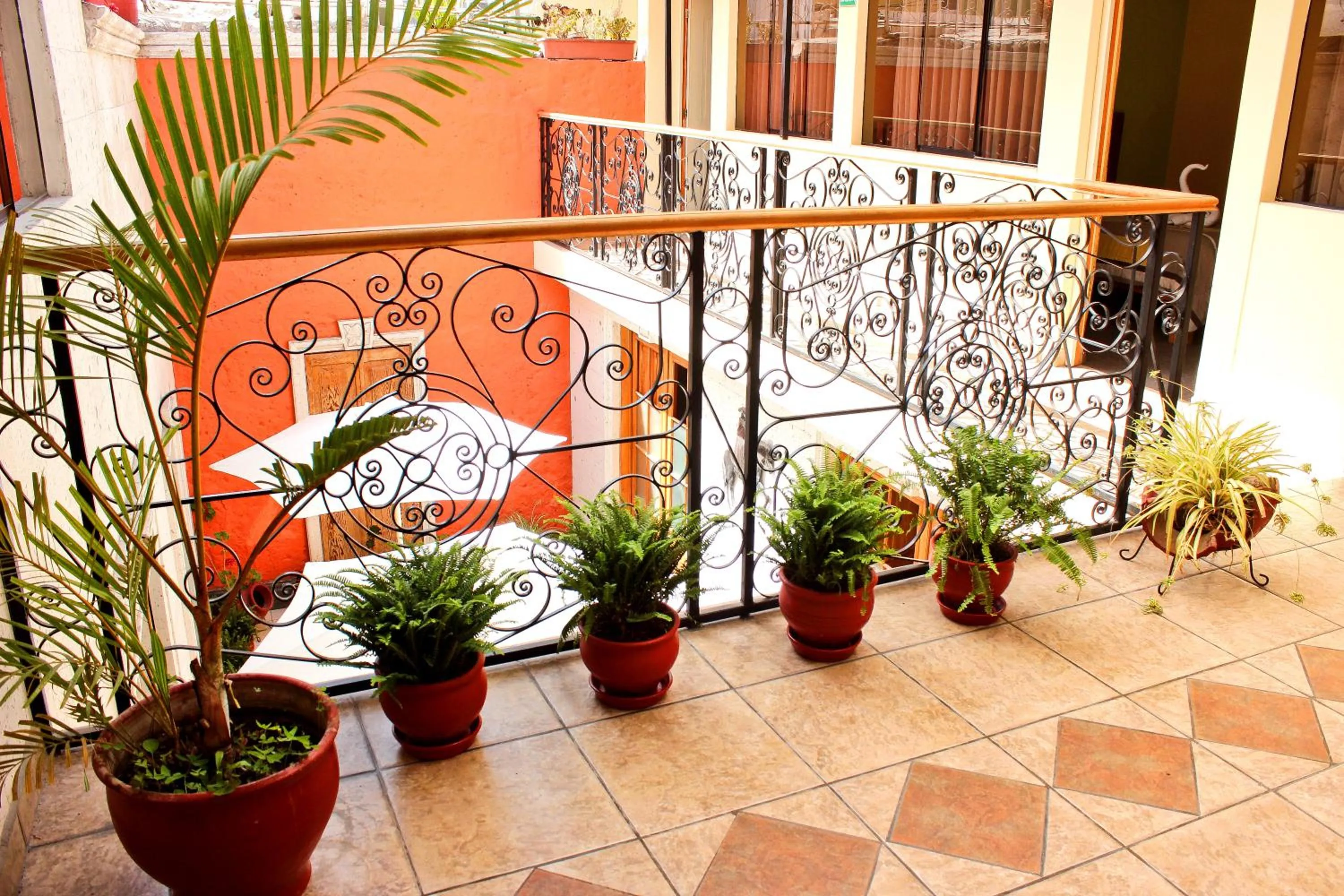 Decorative detail in Villa Sillar