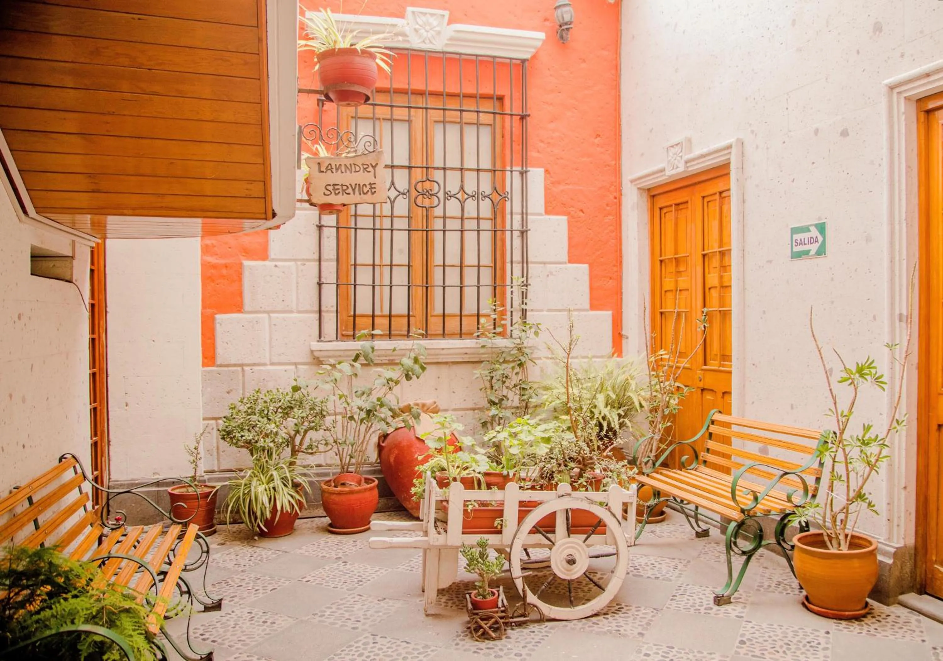 Patio in Villa Sillar